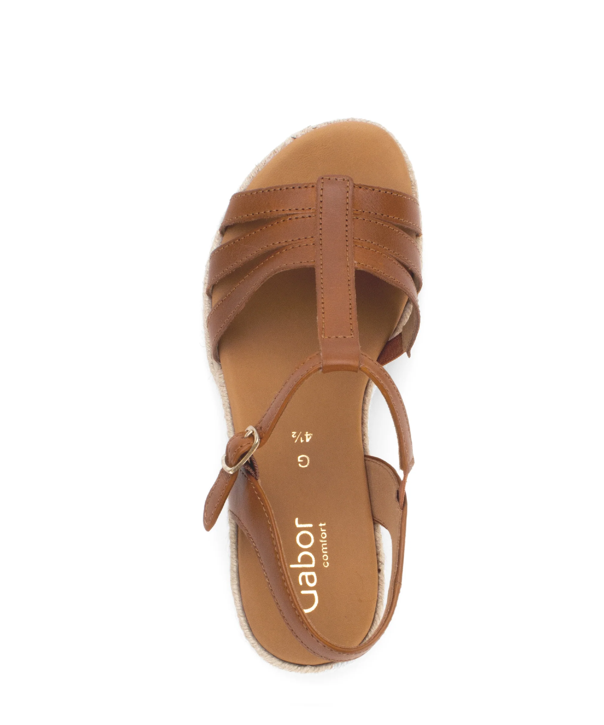 Mules marron en cuir lisse - Image 3