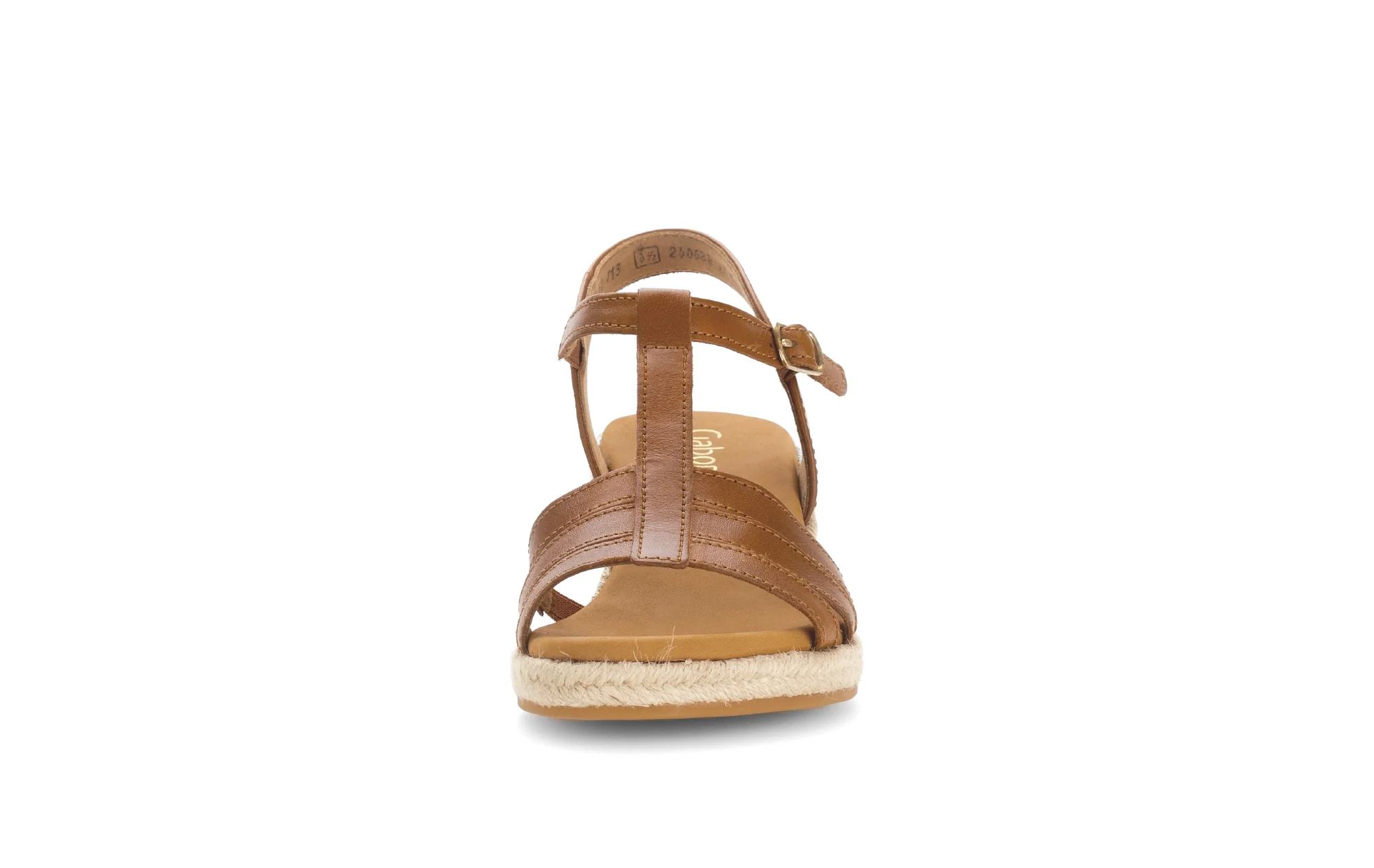 Mules marron en cuir lisse - Image 5