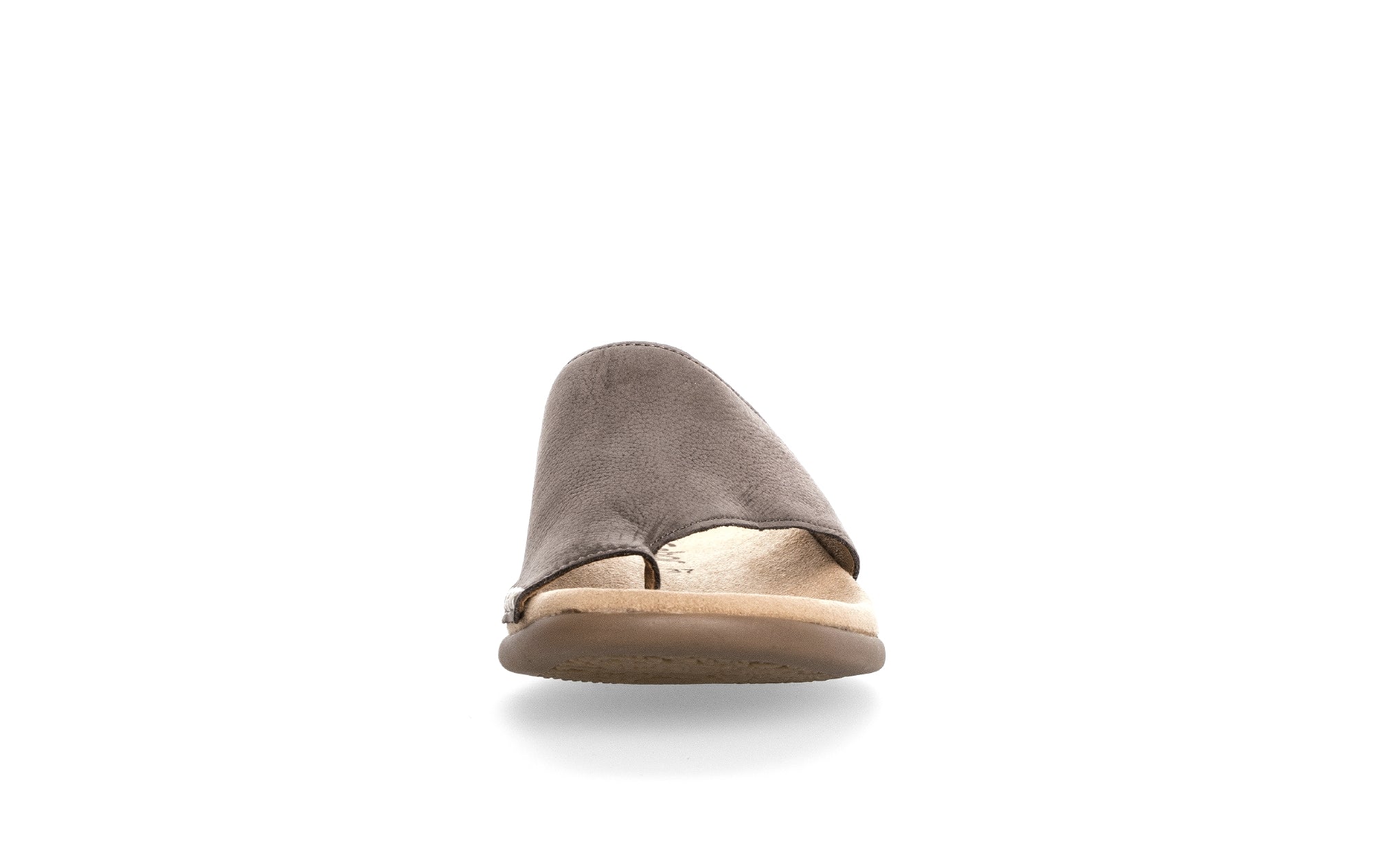 Mules marrons en cuir nubuk - Image 4