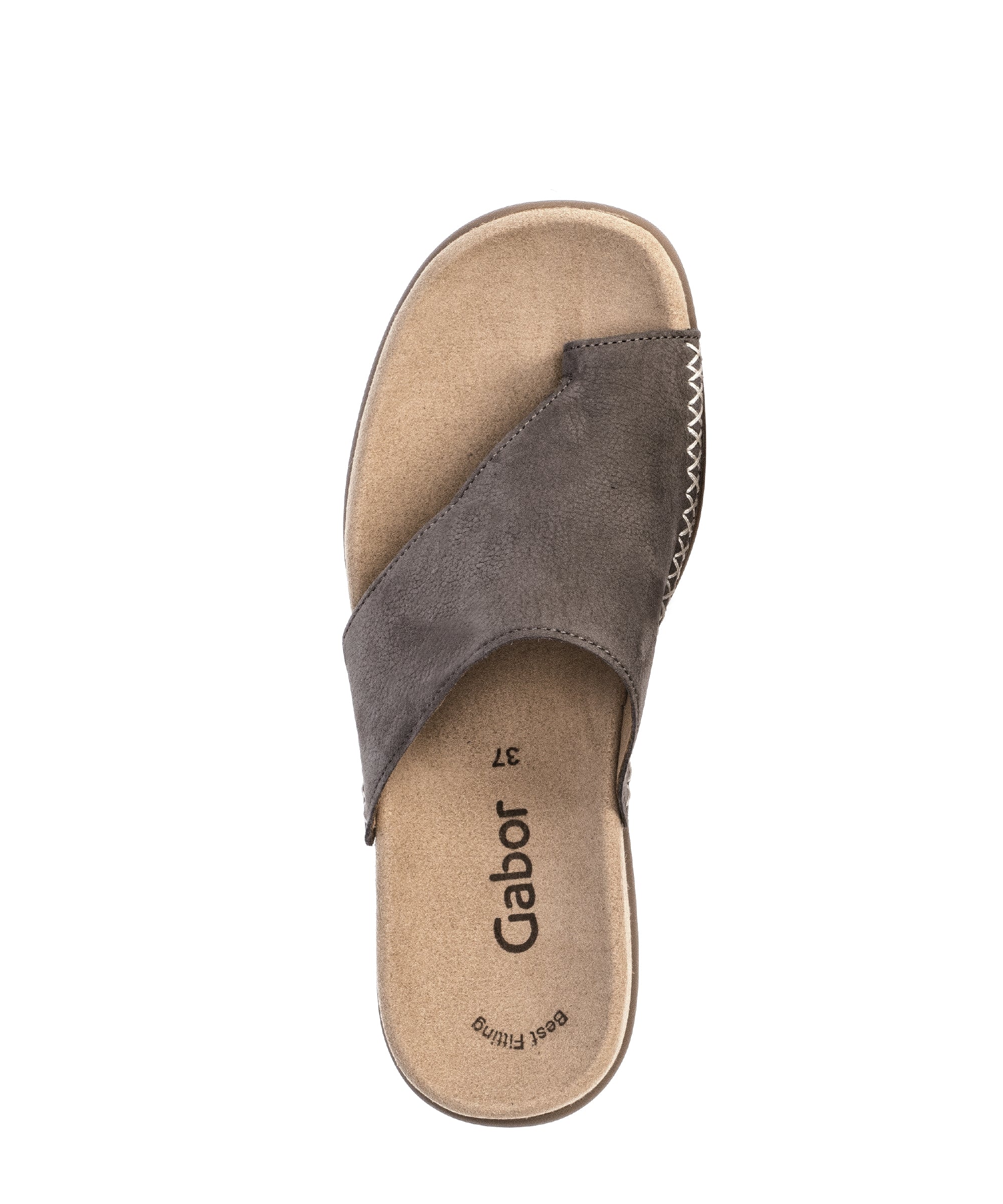 Mules marrons en cuir nubuk - Image 5