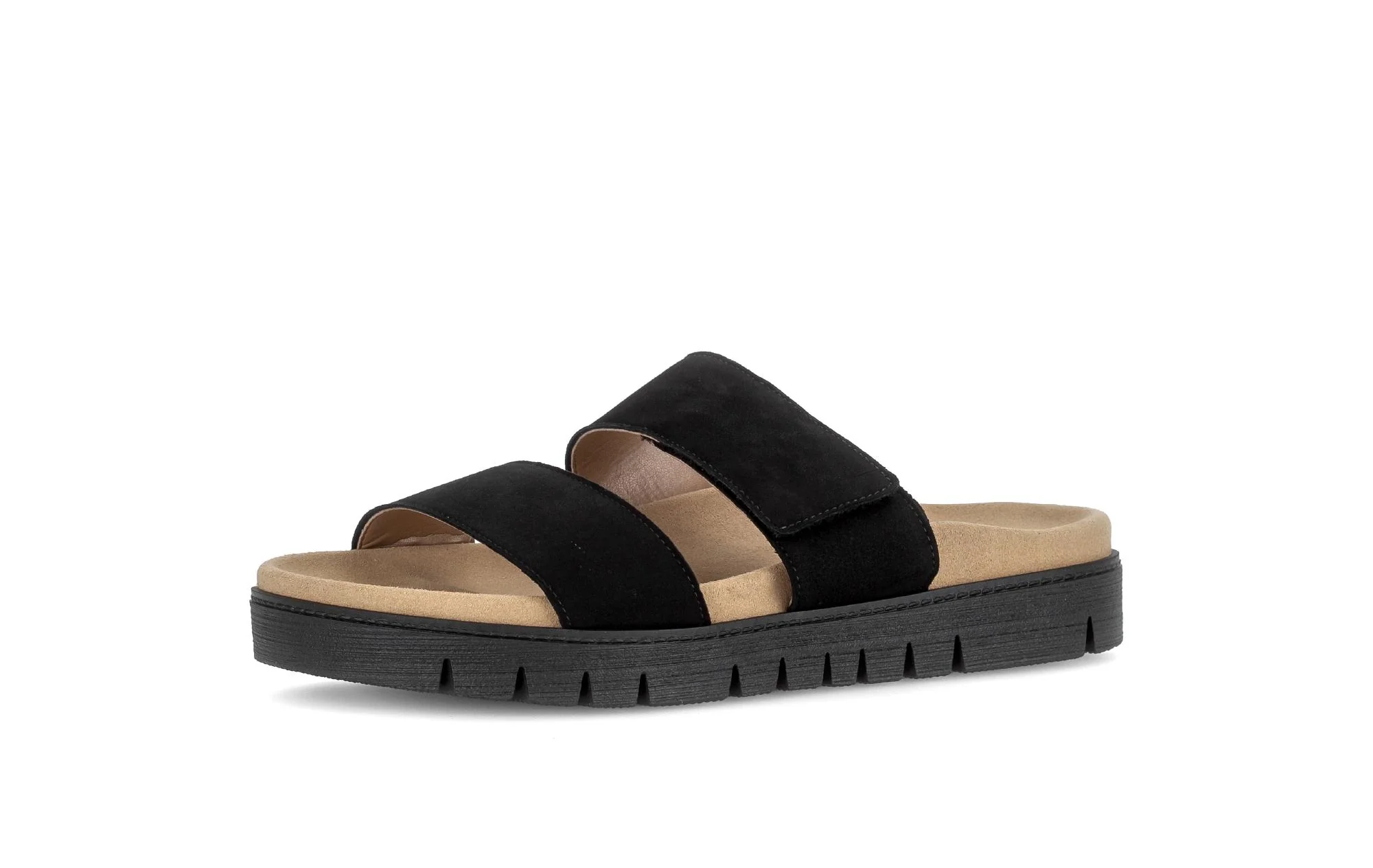 Mules noires en nubuck - Image 6