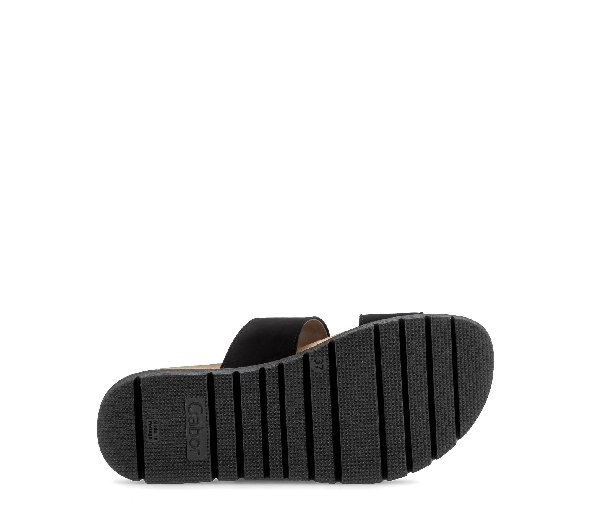 Mules noires en nubuck - Image 7