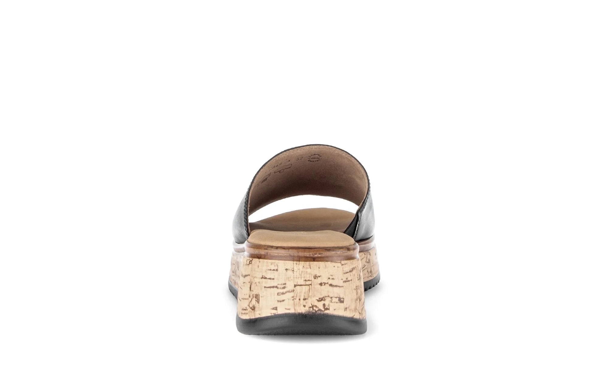 Mules noires en cuir - Image 4