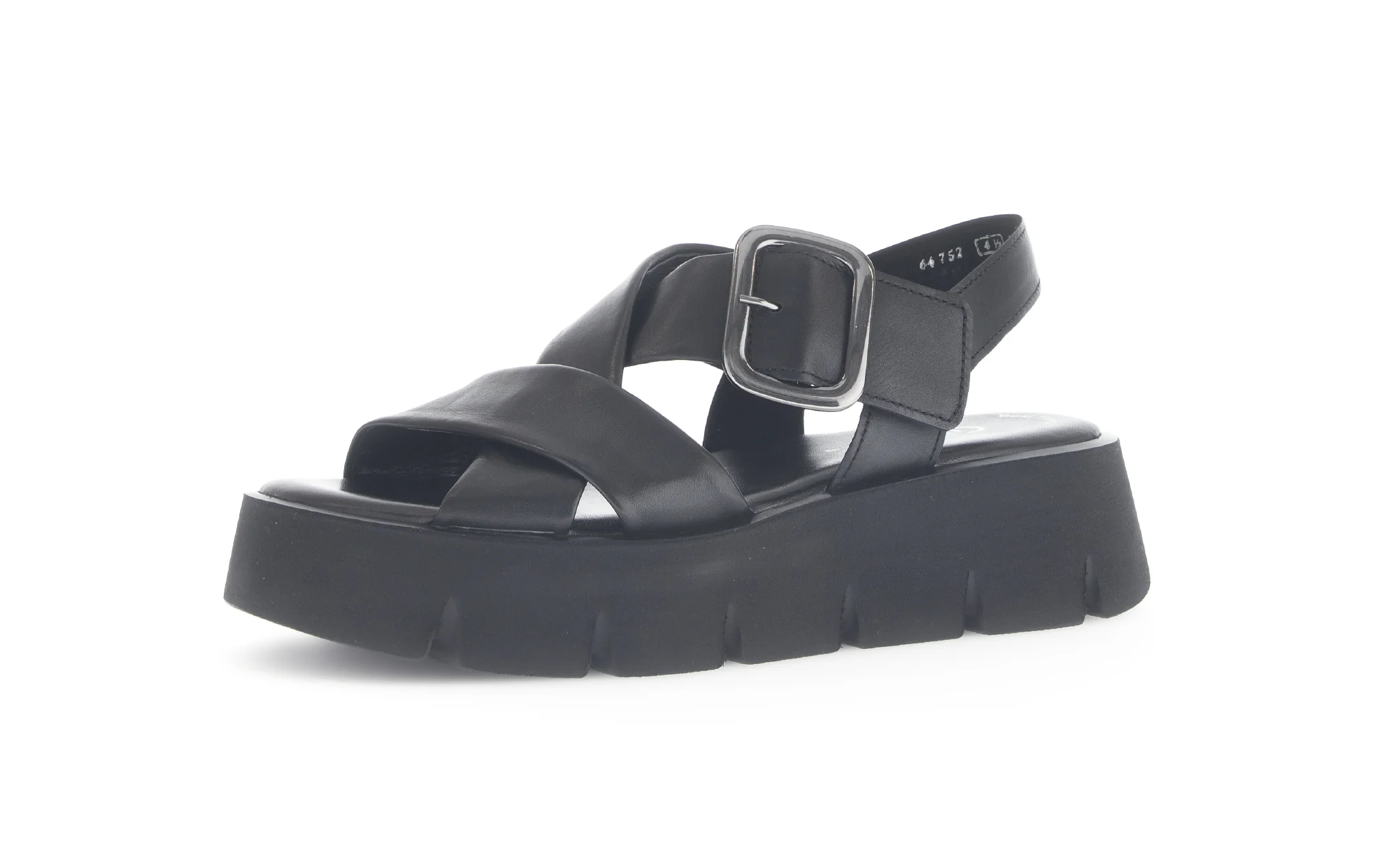 Mules noires en cuir lisse - Image 6
