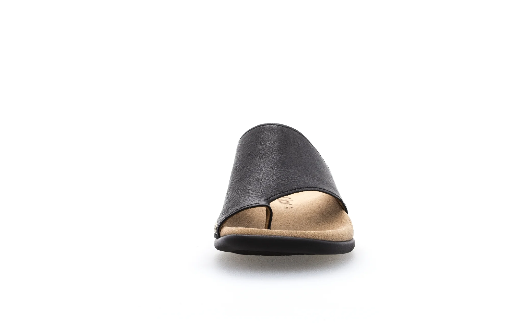 Mules noirs en cuir - Image 4