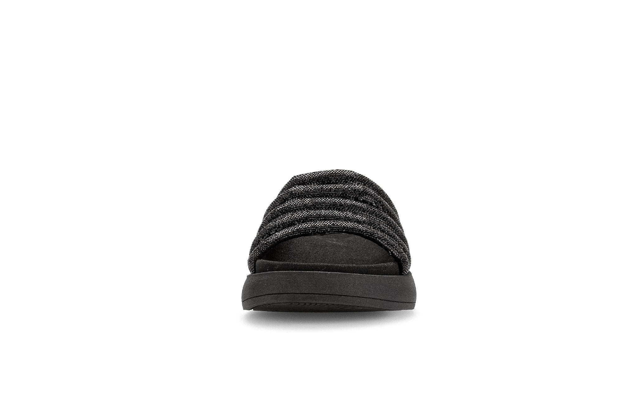 Mules noirs en textile - Image 4