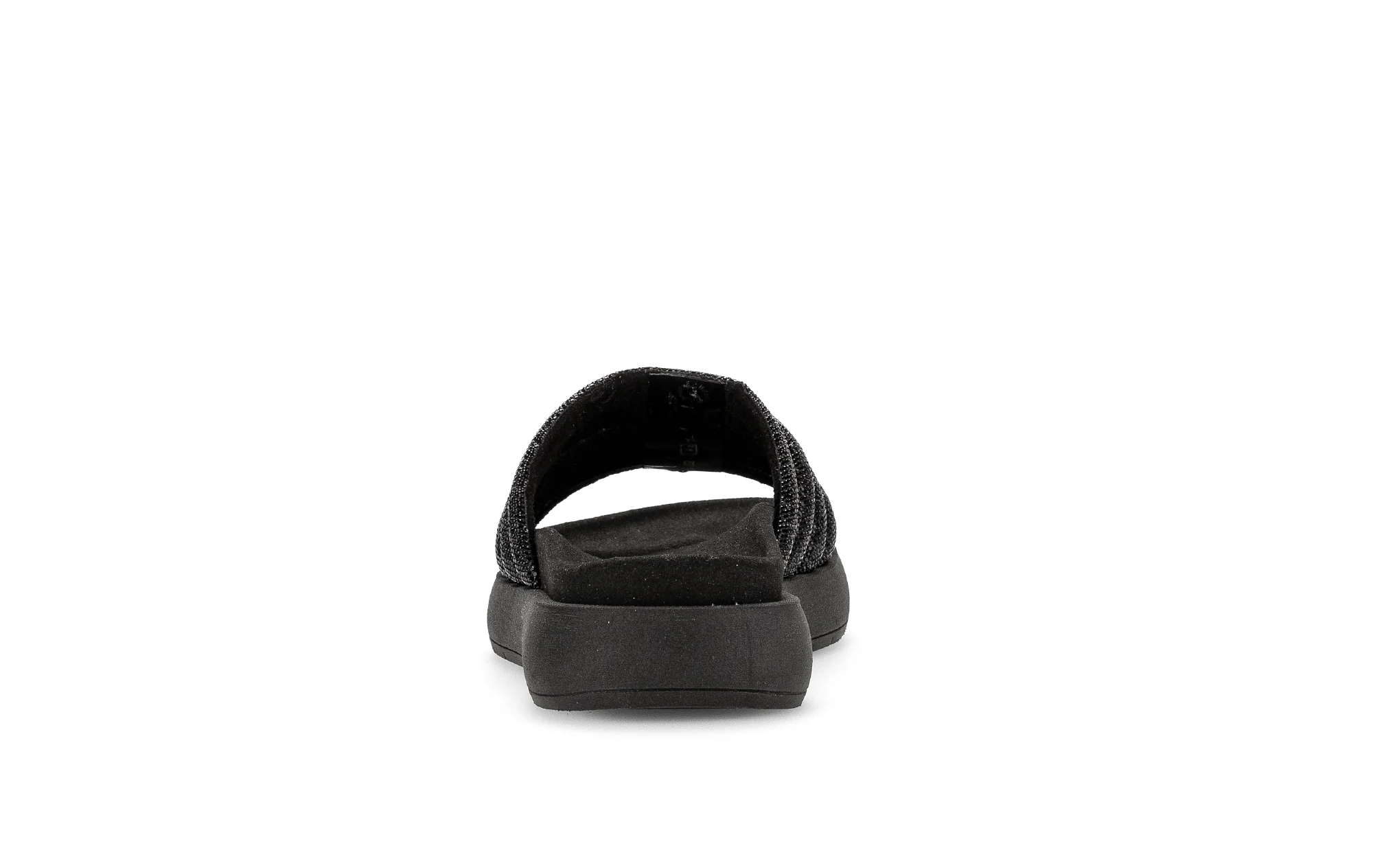 Mules noirs en textile - Image 6