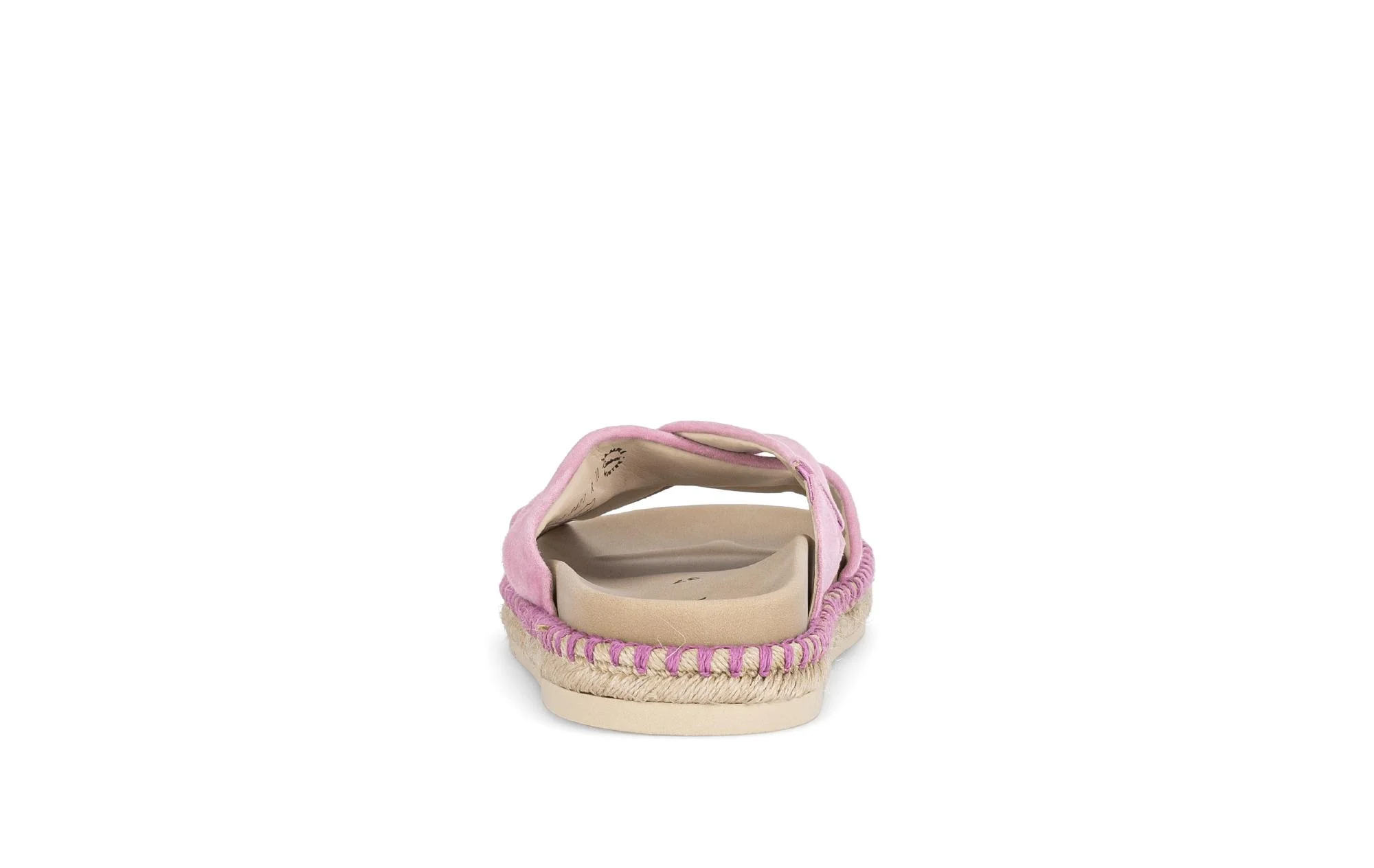 Mules roses en cuir - Image 4