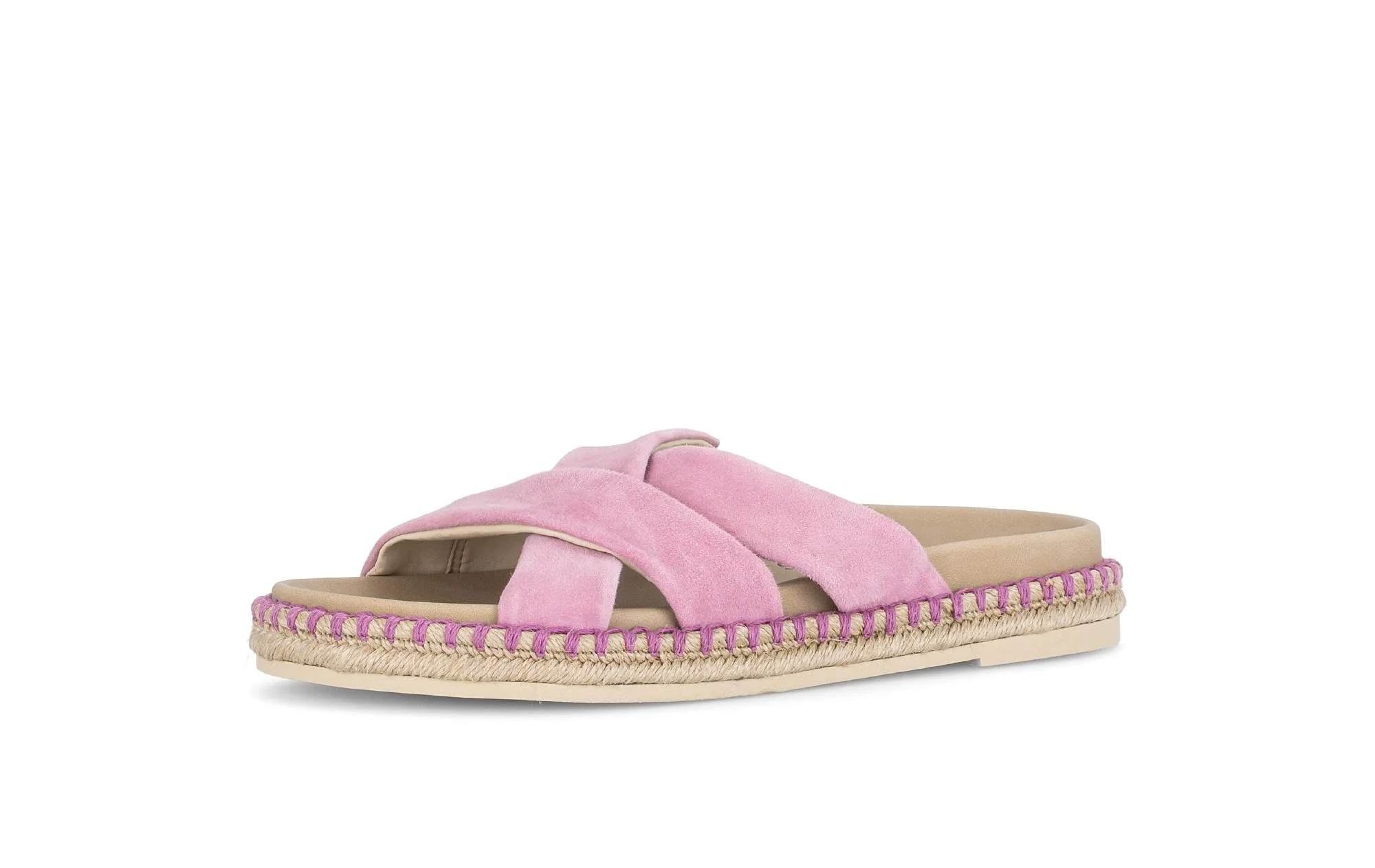 Mules roses en cuir - Image 6