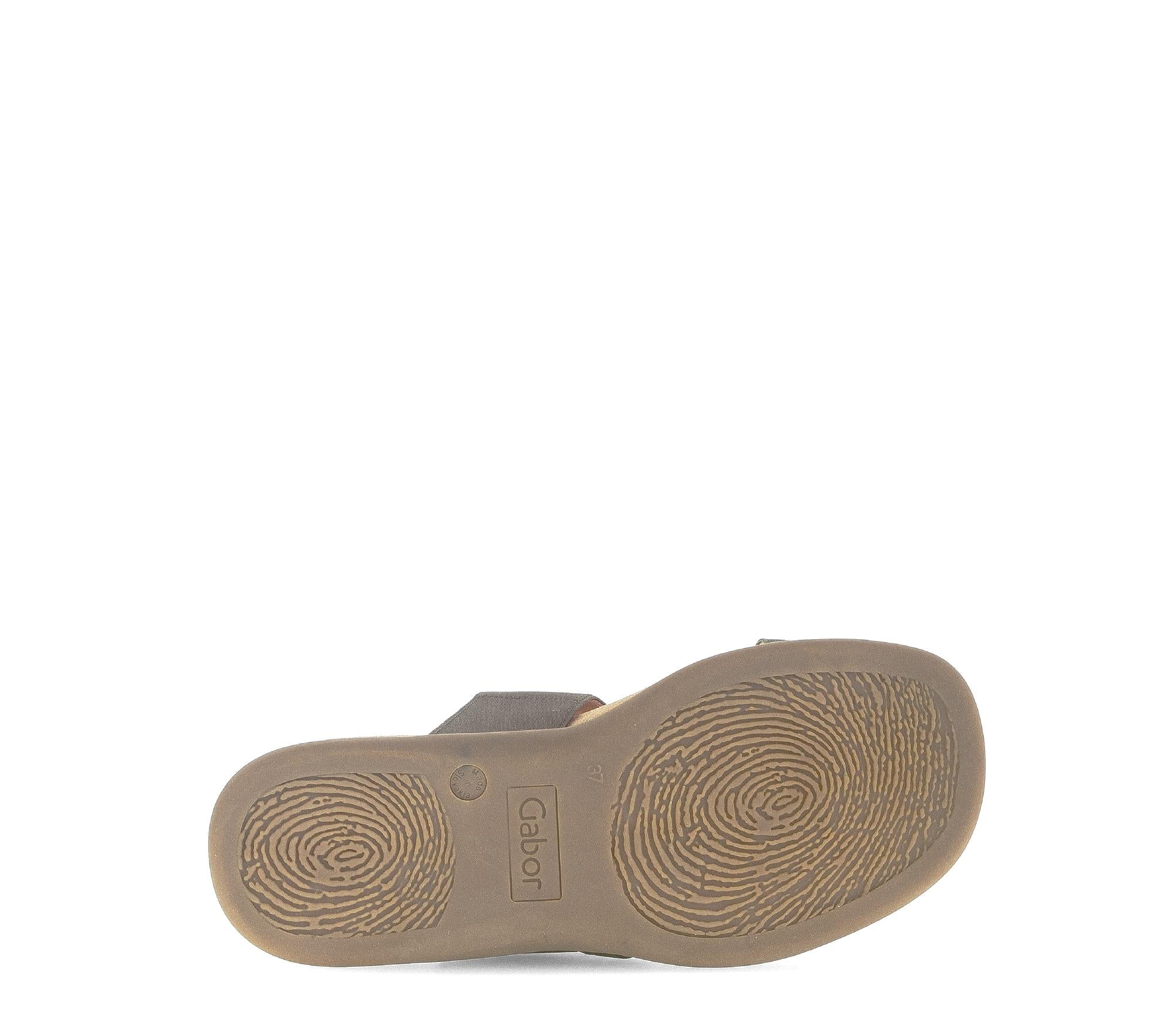 Mules taupe en textile - Image 7