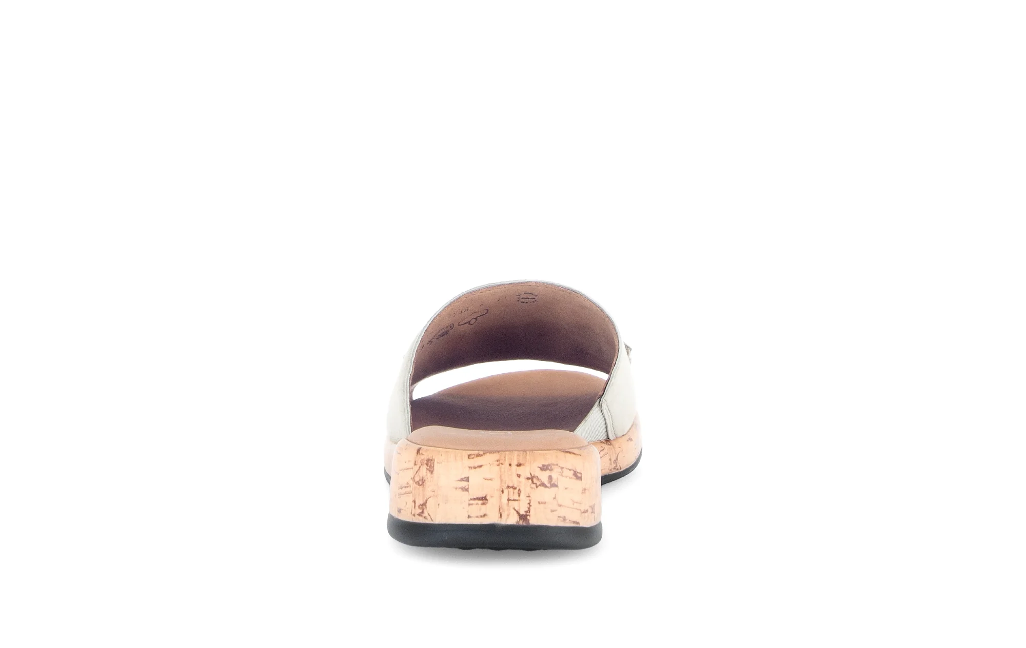 Mules vertes en cuir - Image 4