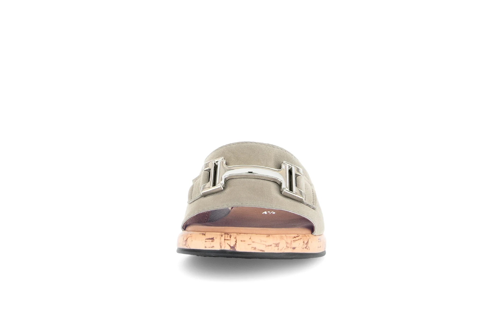 Mules vertes en cuir - Image 5