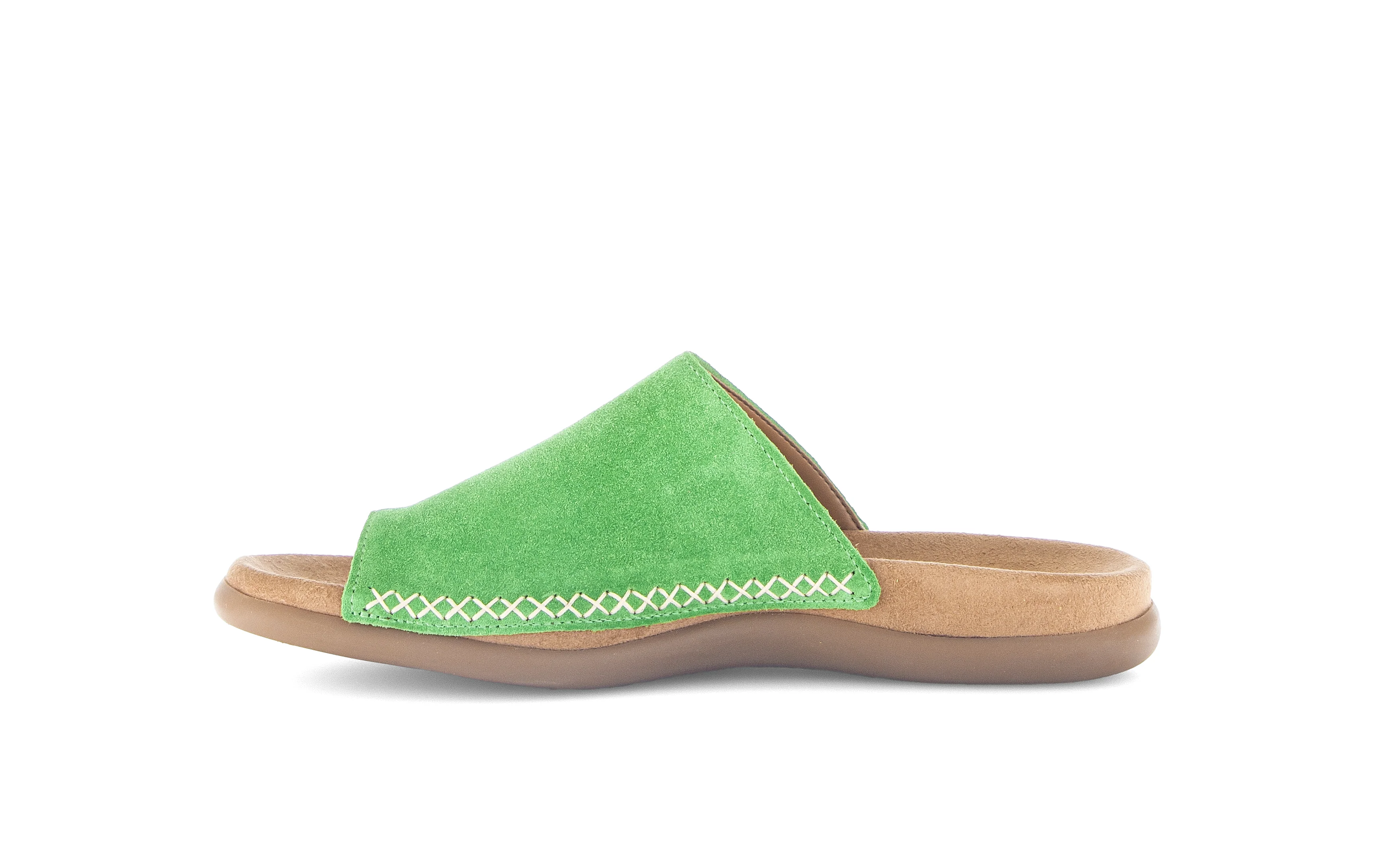 Mules vertes en cuir - Image 2