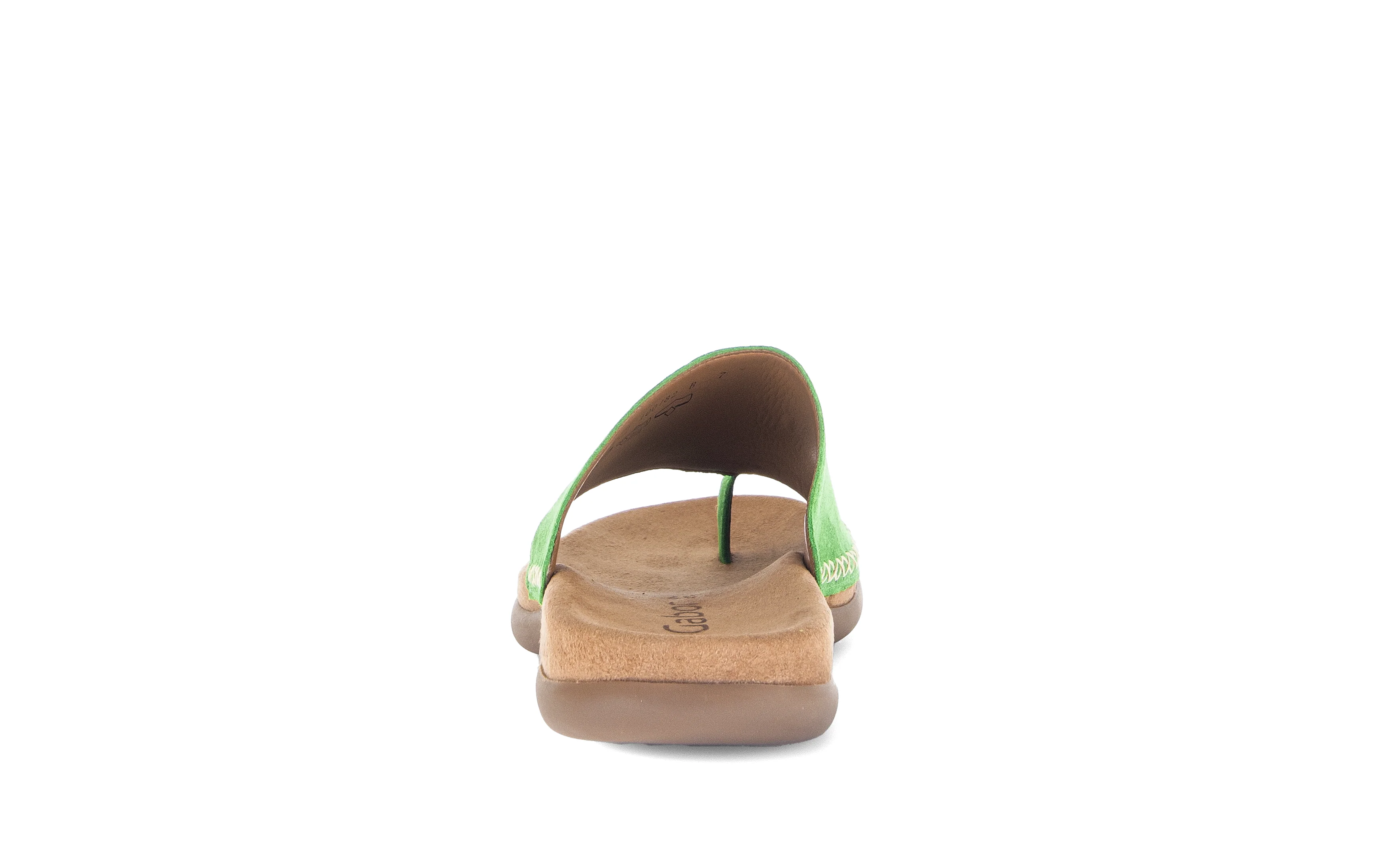 Mules vertes en cuir - Image 4