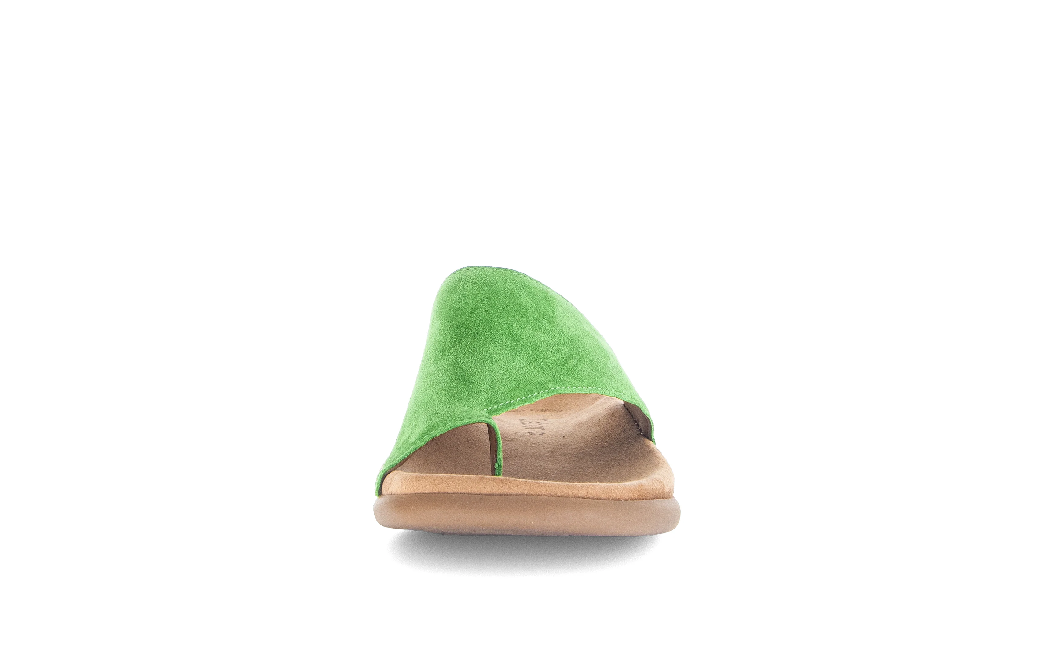 Mules vertes en cuir - Image 5