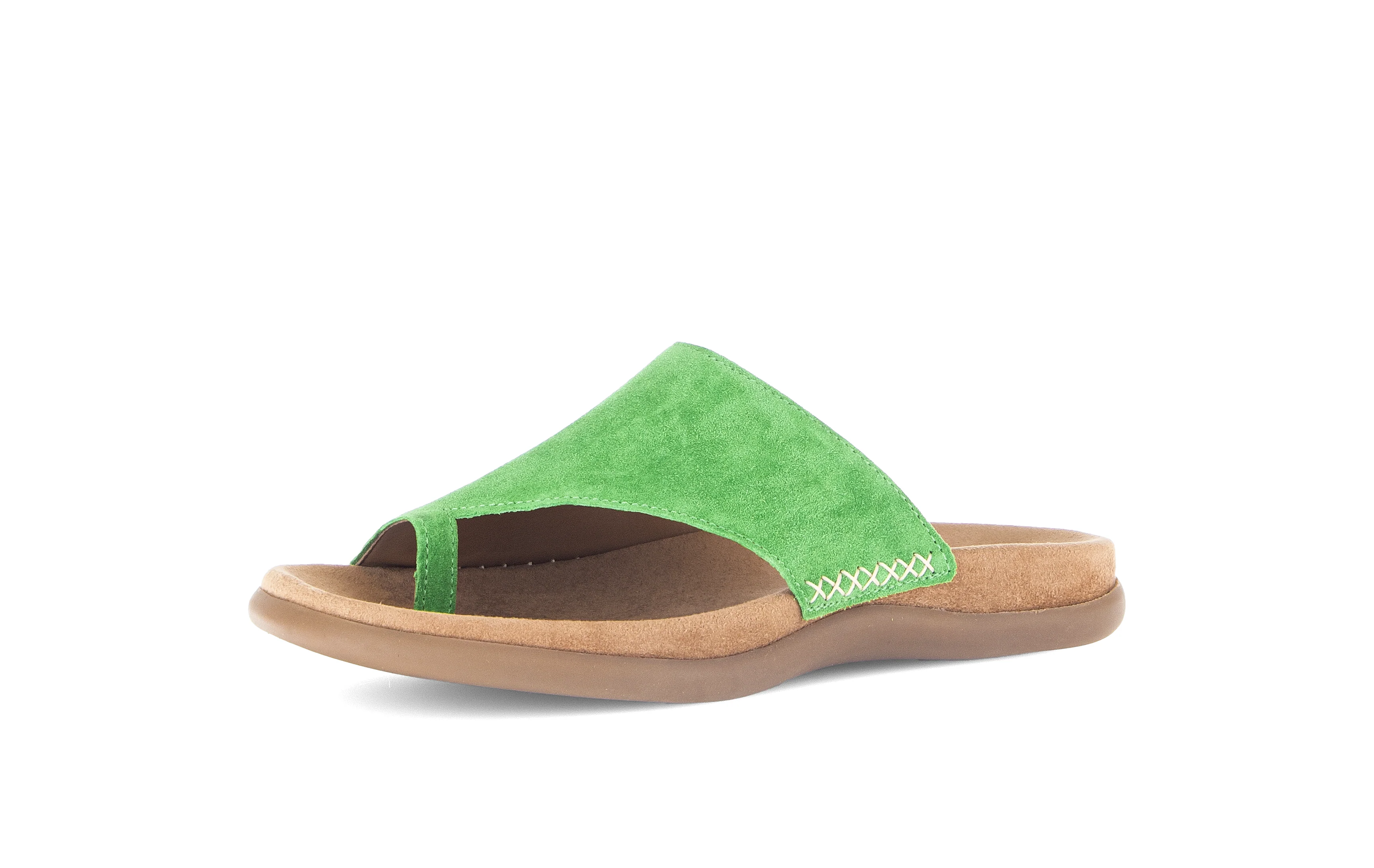 Mules vertes en cuir - Image 6