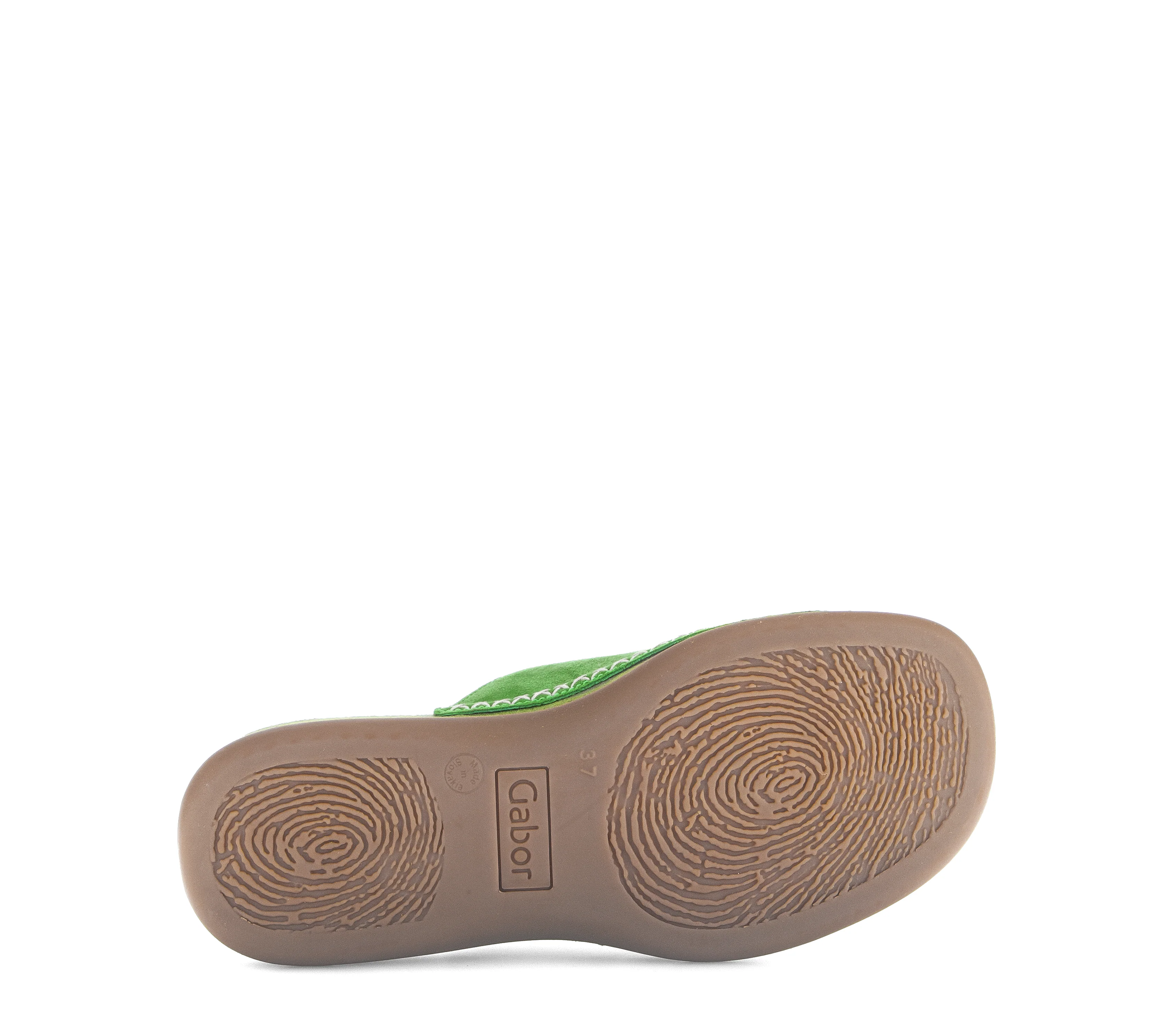 Mules vertes en cuir - Image 7