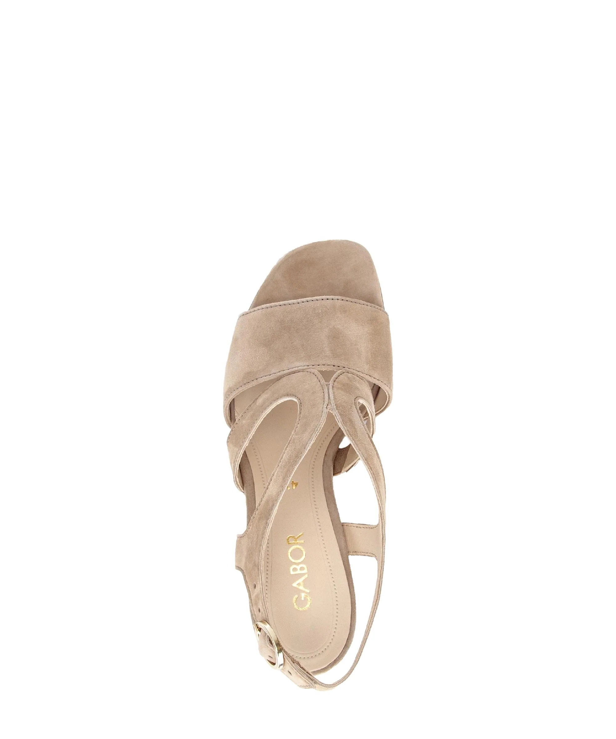 Sandales beiges en cuir - Image 3