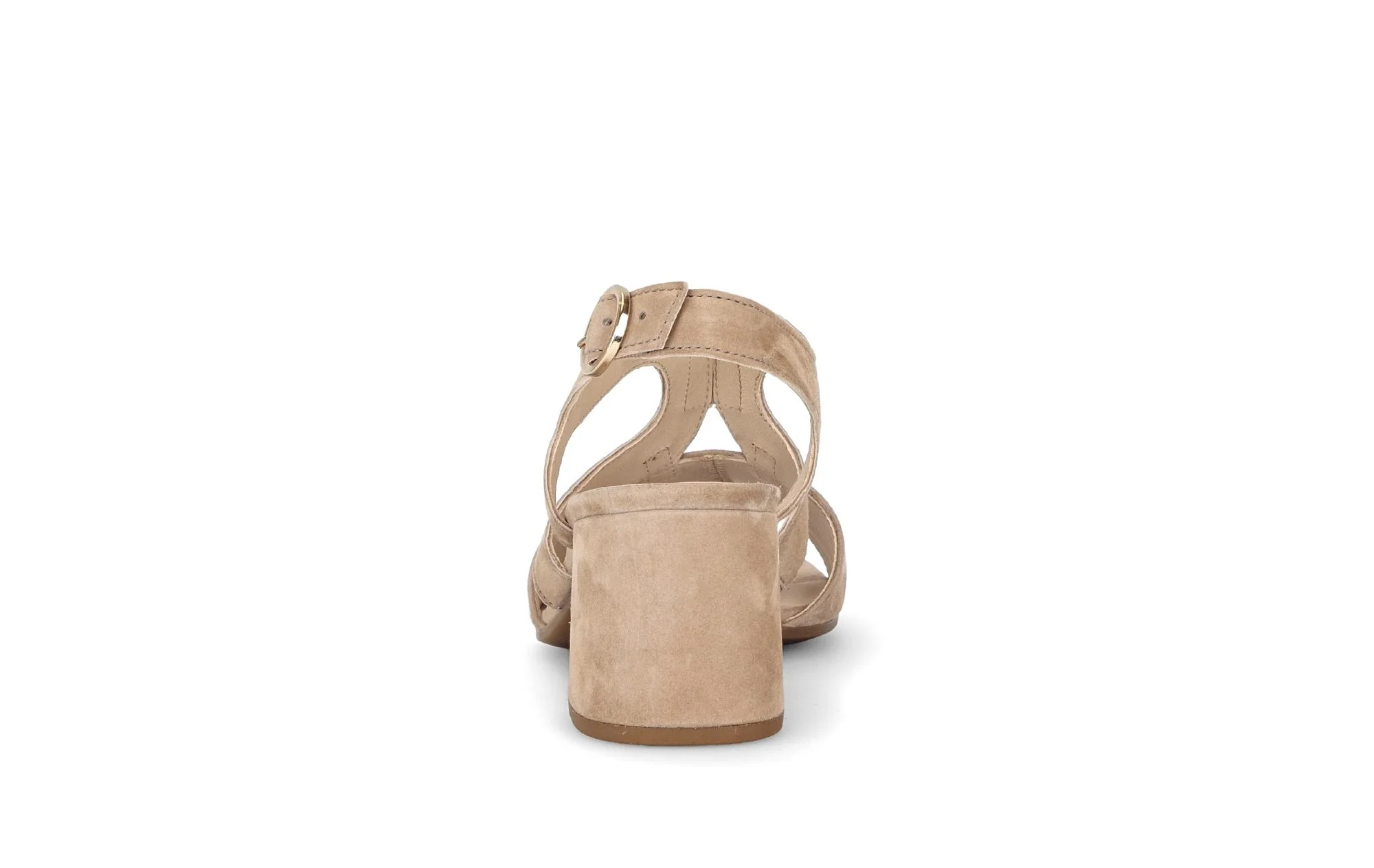 Sandales beiges en cuir - Image 4