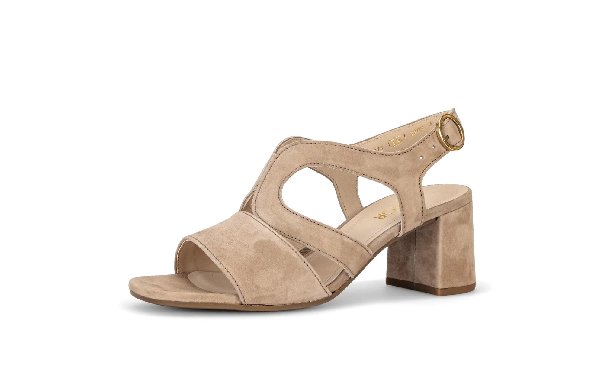 Sandales beiges en cuir - Image 6