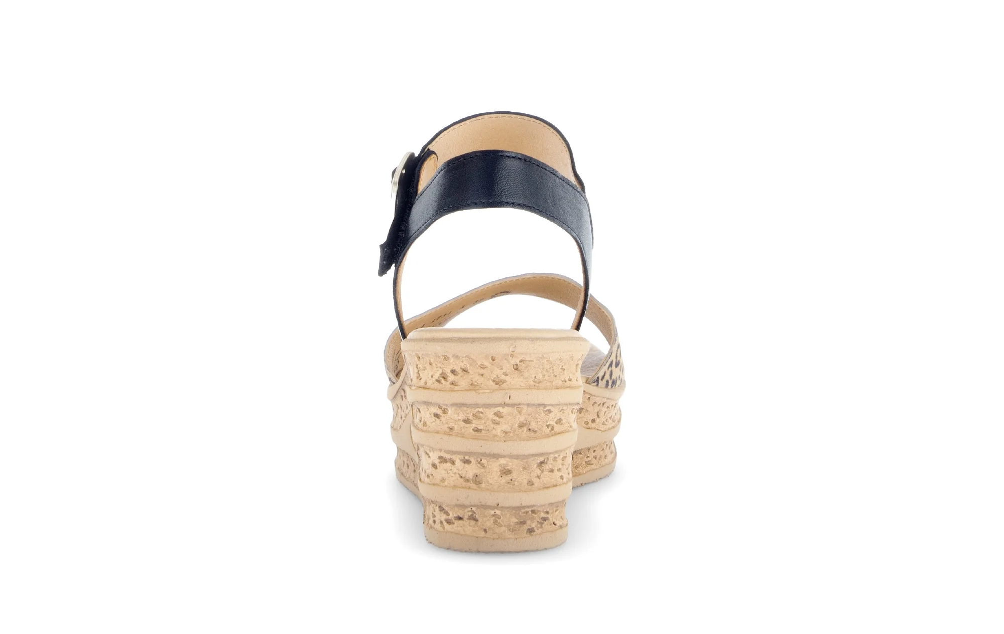 Sandales beiges en cuir - Image 4