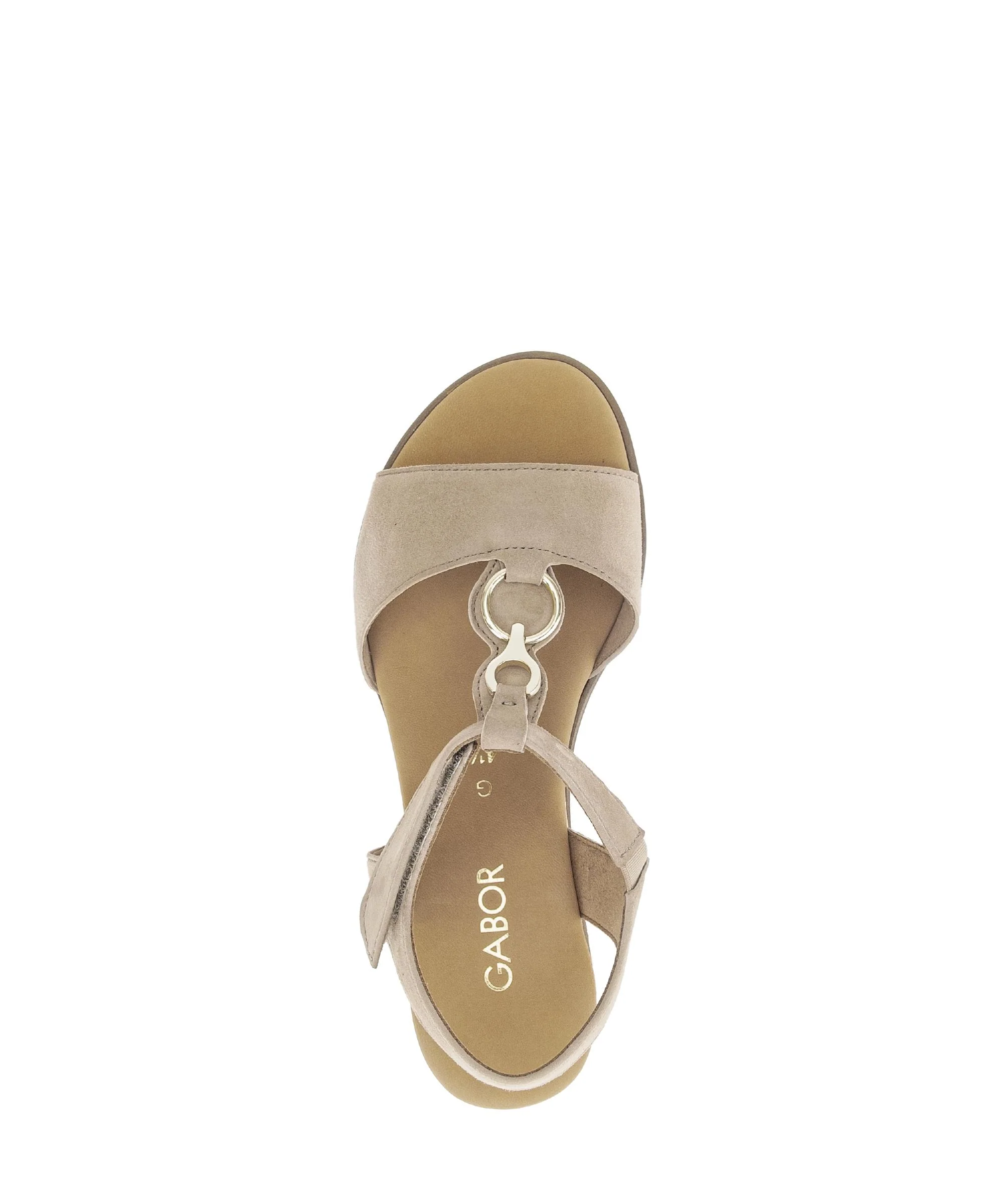 Sandales beiges en cuir - Image 3