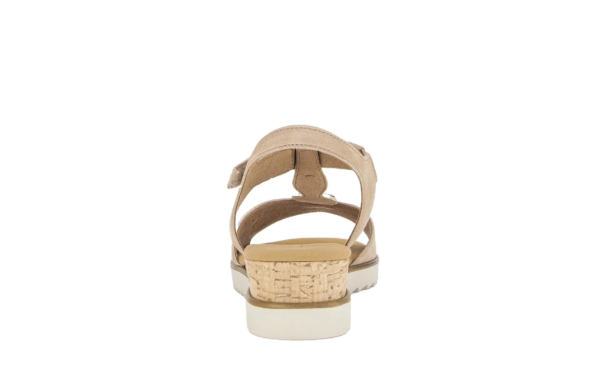Sandales beiges en cuir - Image 4