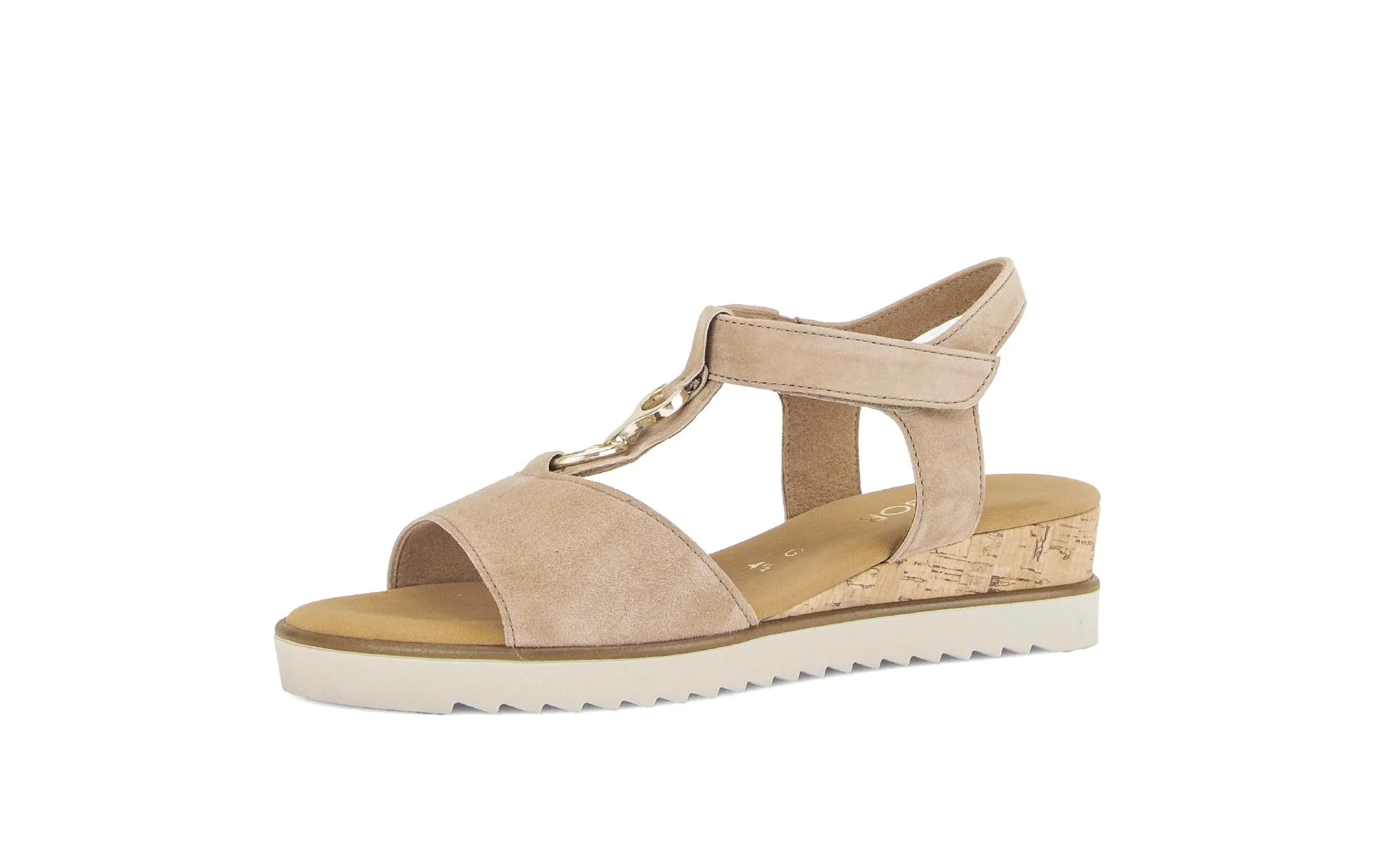 Sandales beiges en cuir - Image 6