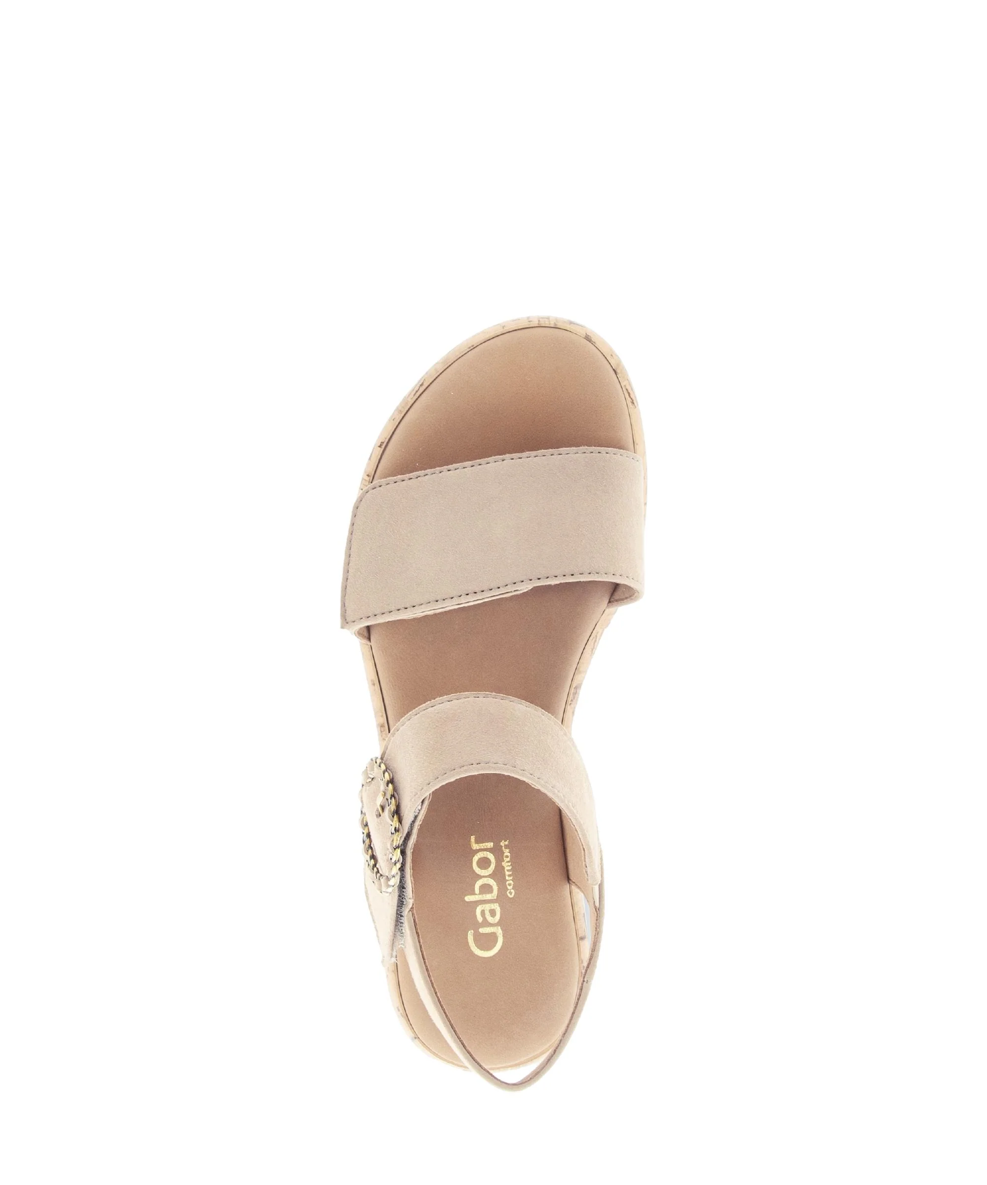 Sandales beiges en cuir - Image 3