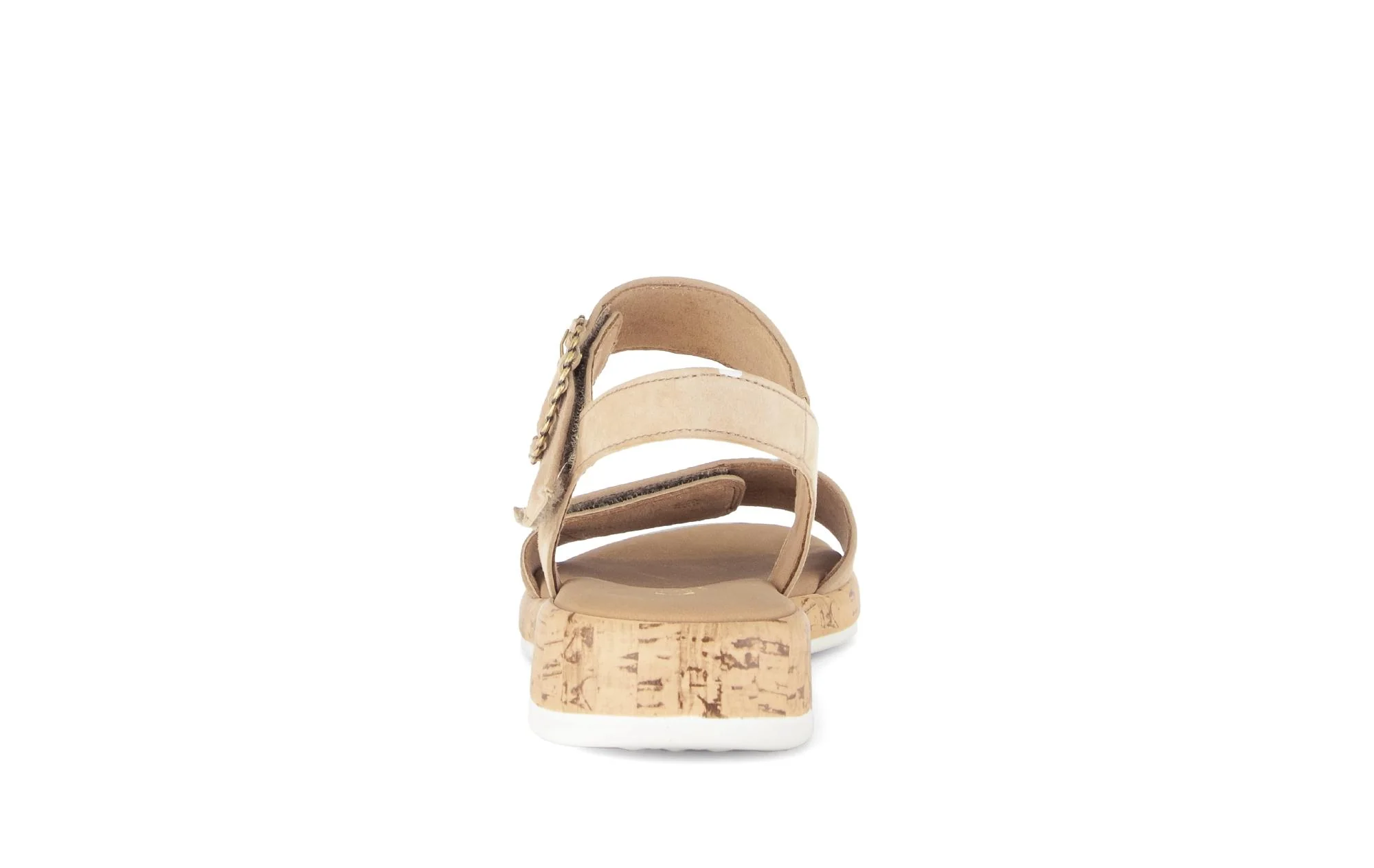 Sandales beiges en cuir - Image 4