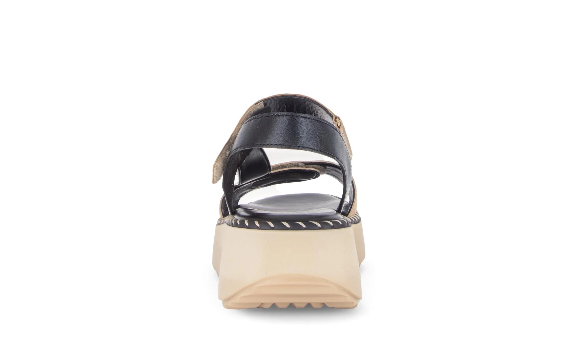 Sandales beiges en cuir - Image 4