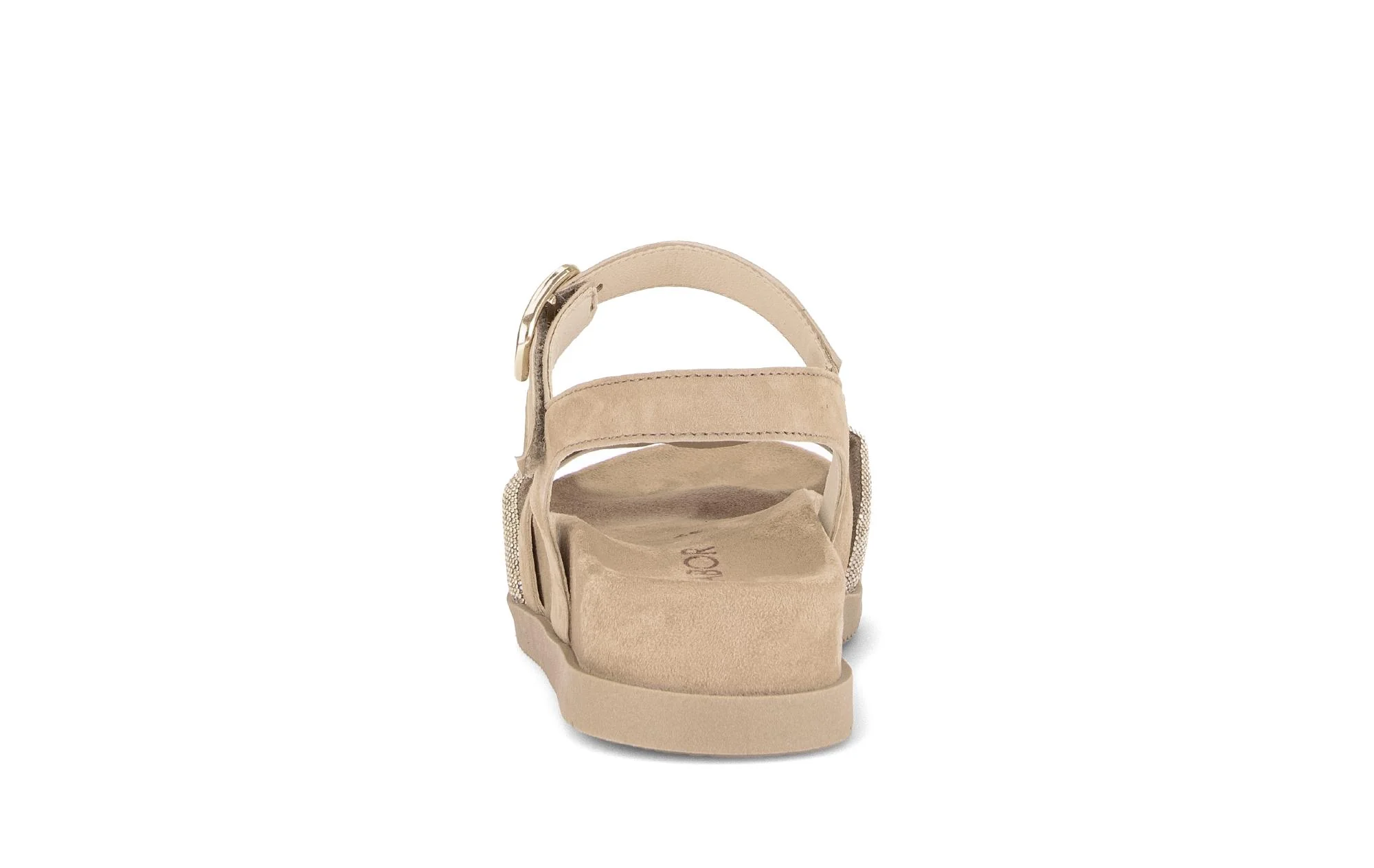 Sandales beiges en cuir - Image 4