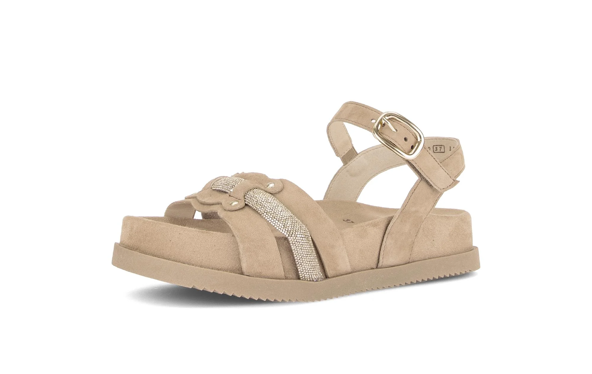 Sandales beiges en cuir - Image 6