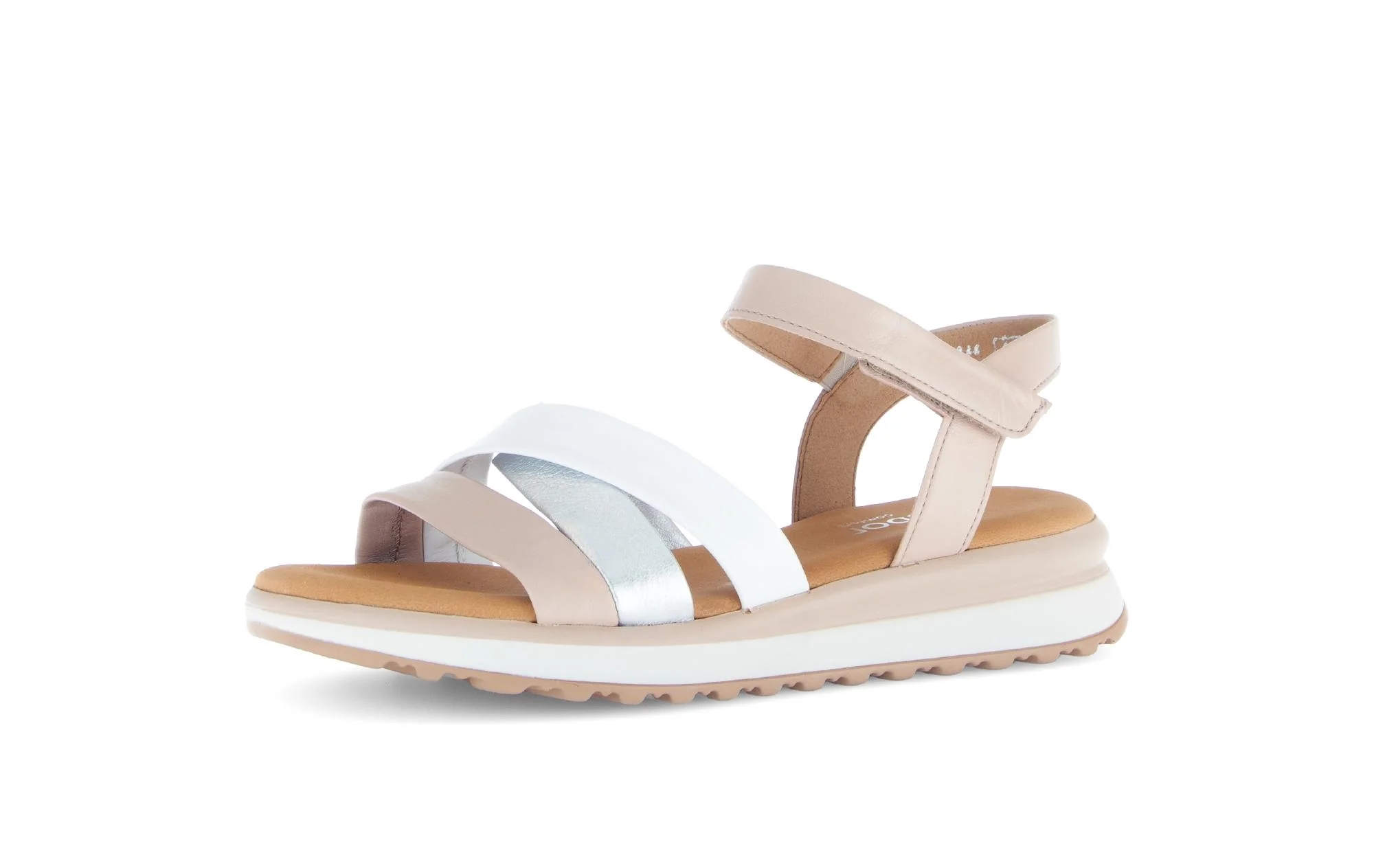 Sandales beiges en cuir - Image 6