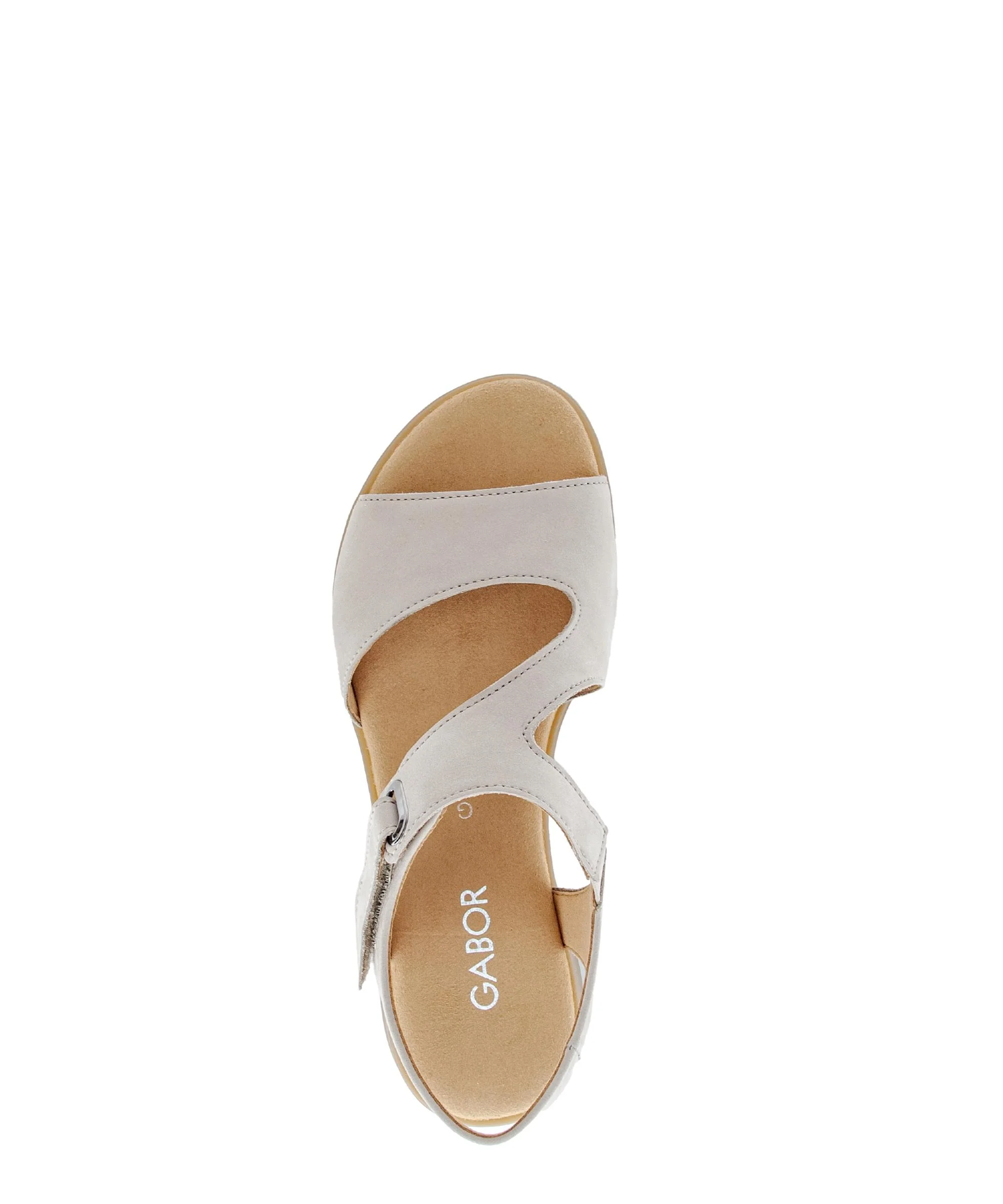 Sandales beiges en cuir - Image 3