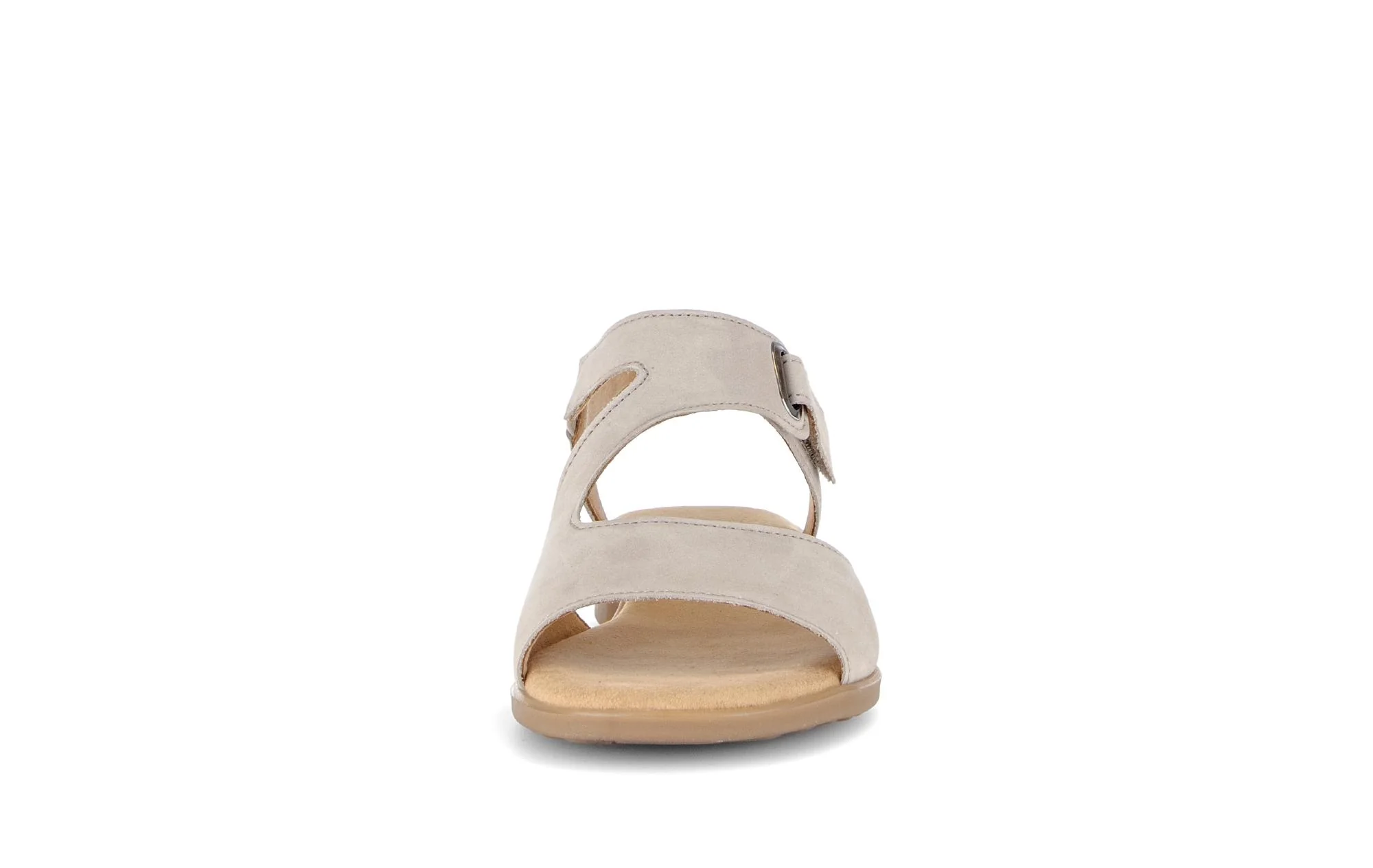 Sandales beiges en cuir - Image 5