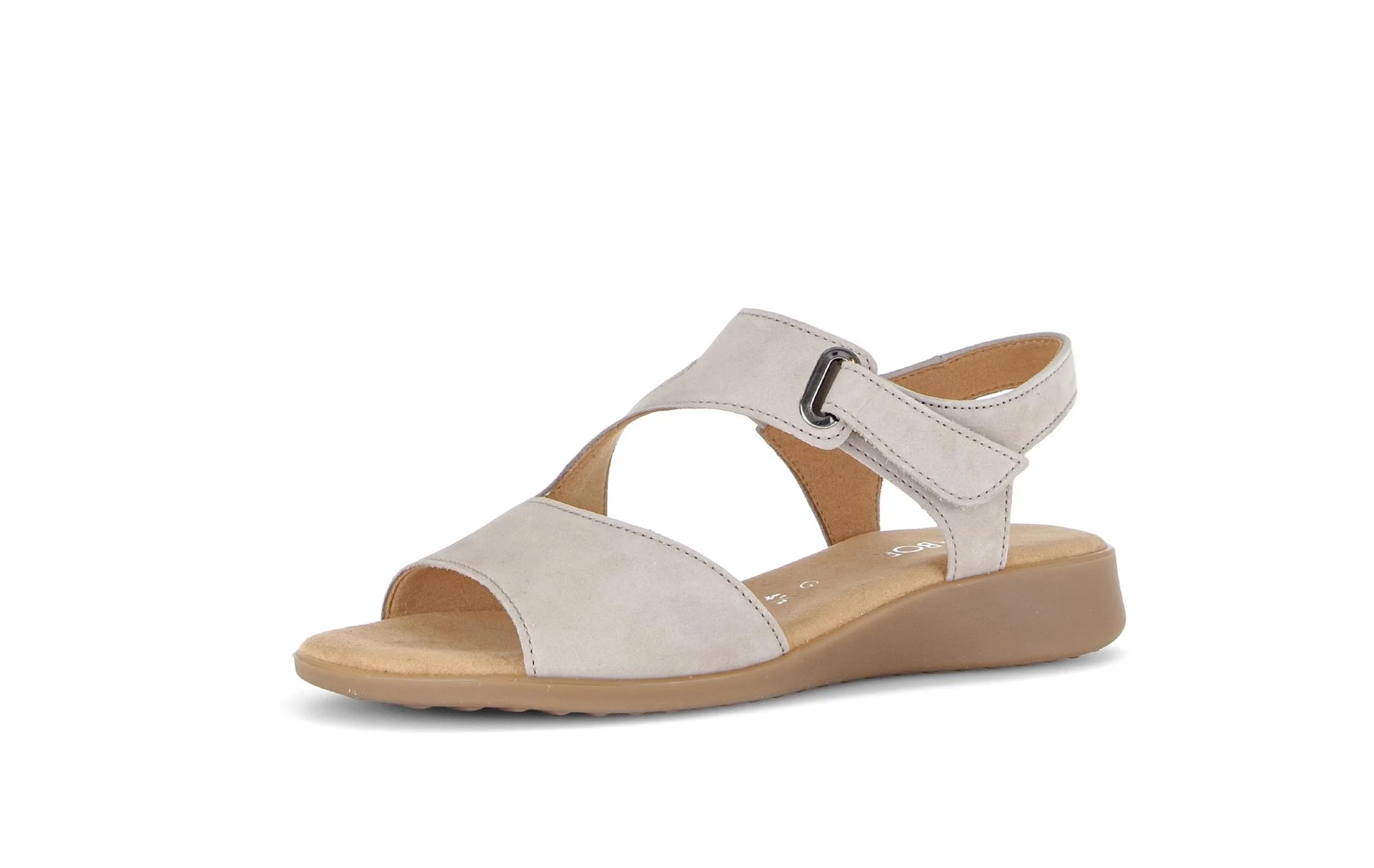 Sandales beiges en cuir - Image 6