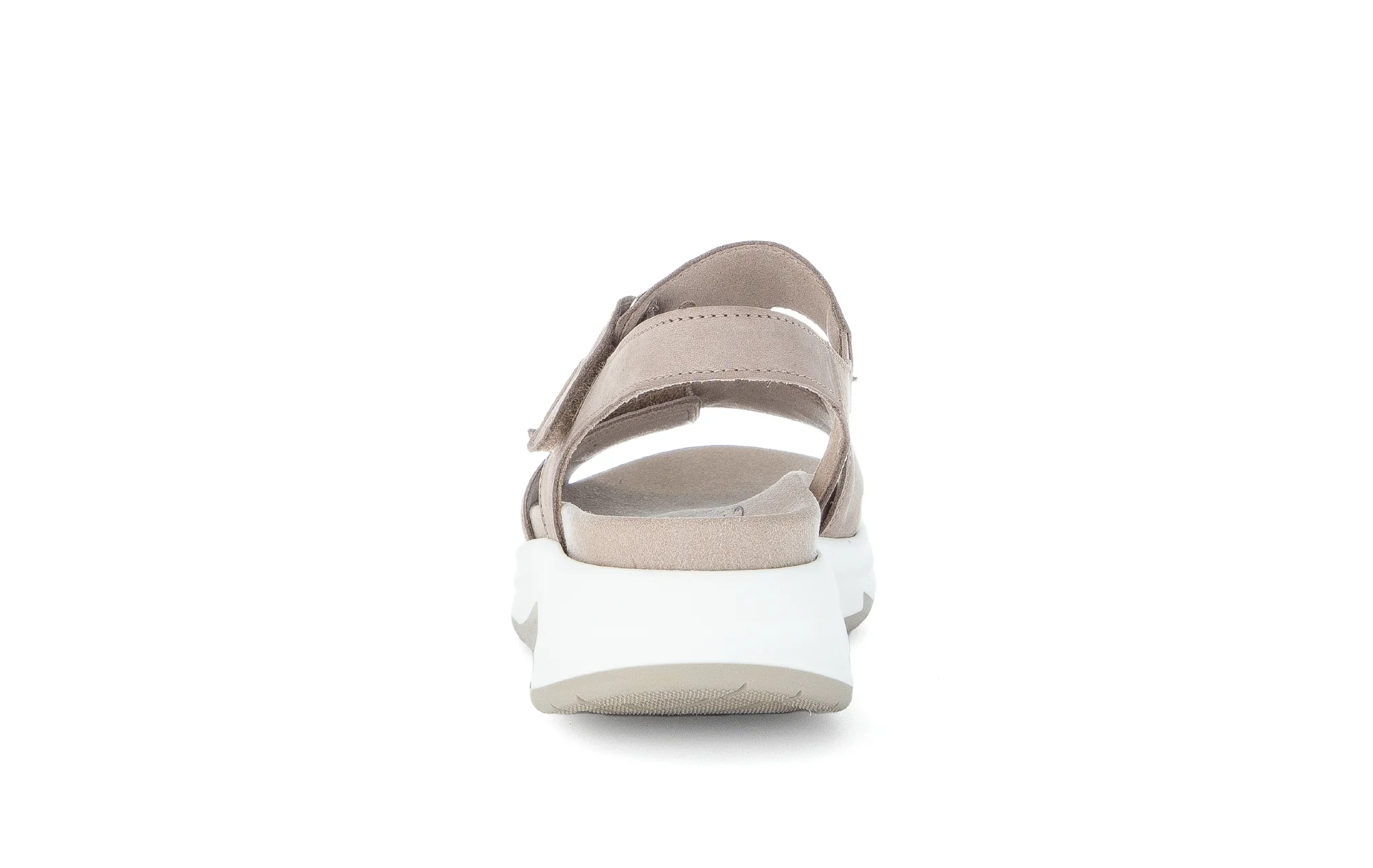 Sandales beiges en cuir - Image 4