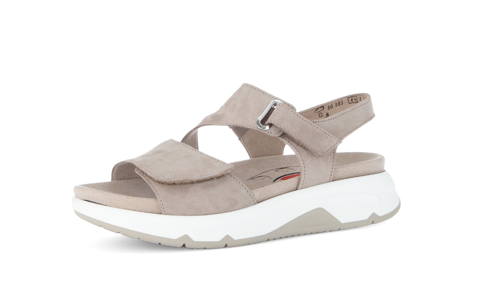 Sandales beiges en cuir - Image 6