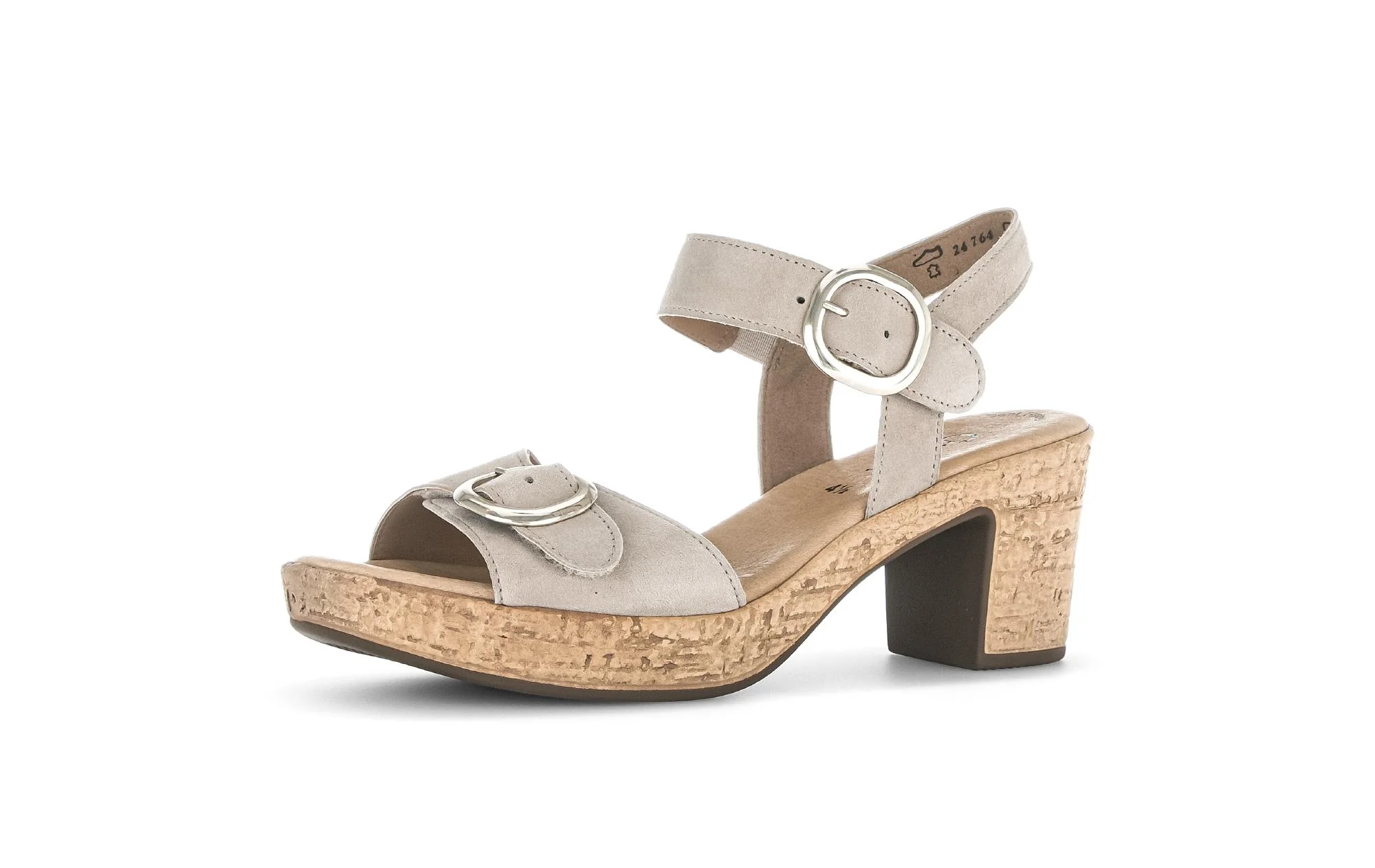 Sandales beiges en cuir - Image 6
