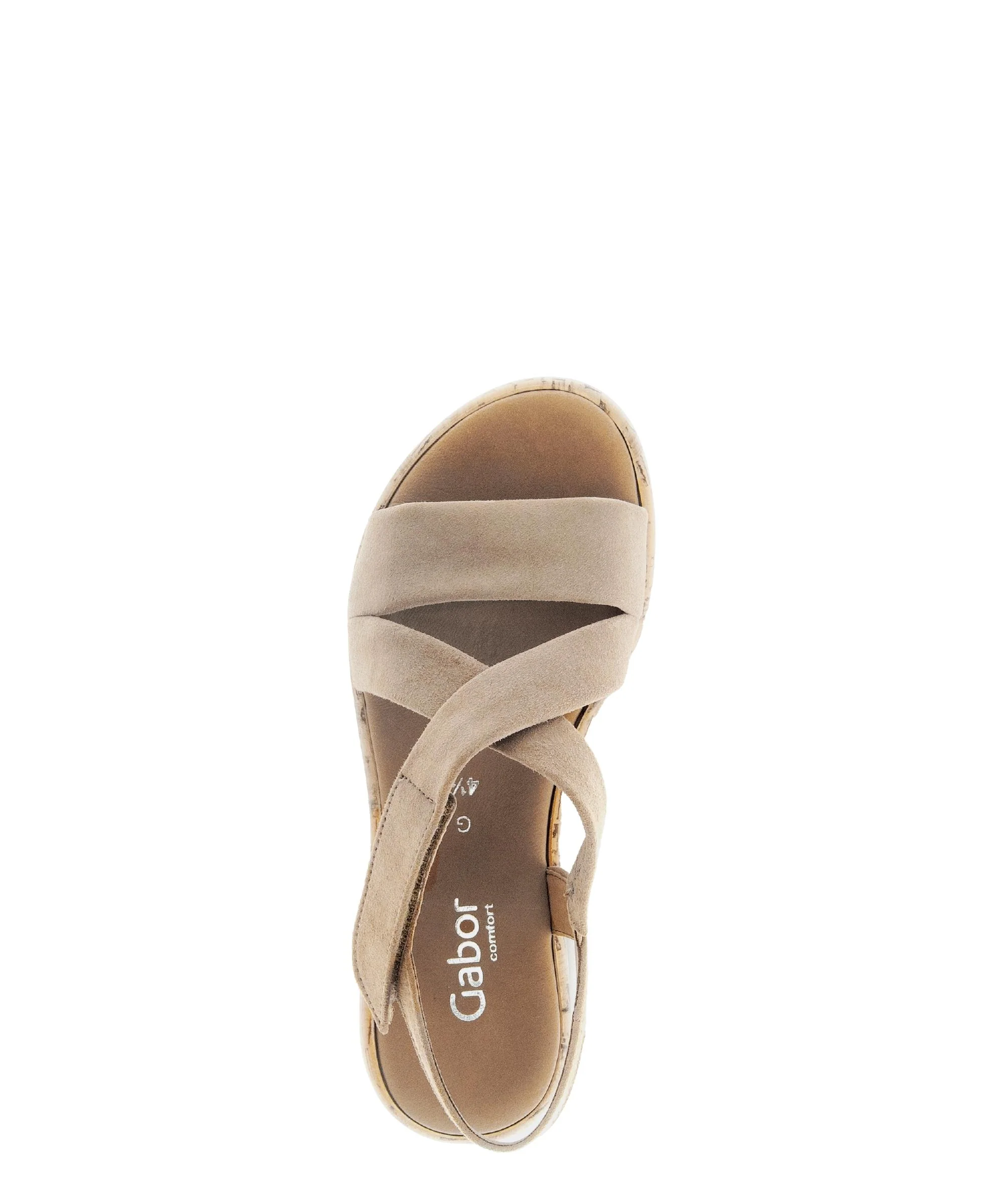 Sandales beiges en nubuck - Image 3