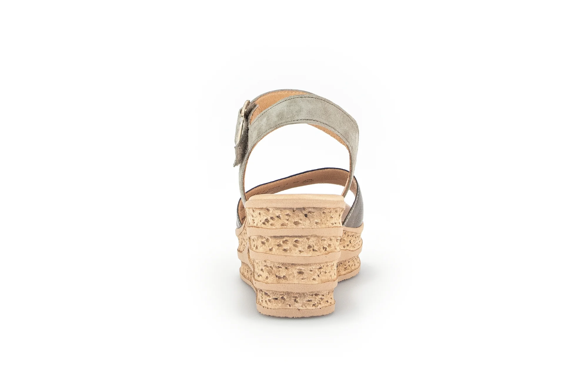 Sandales beiges en cuir - Image 6