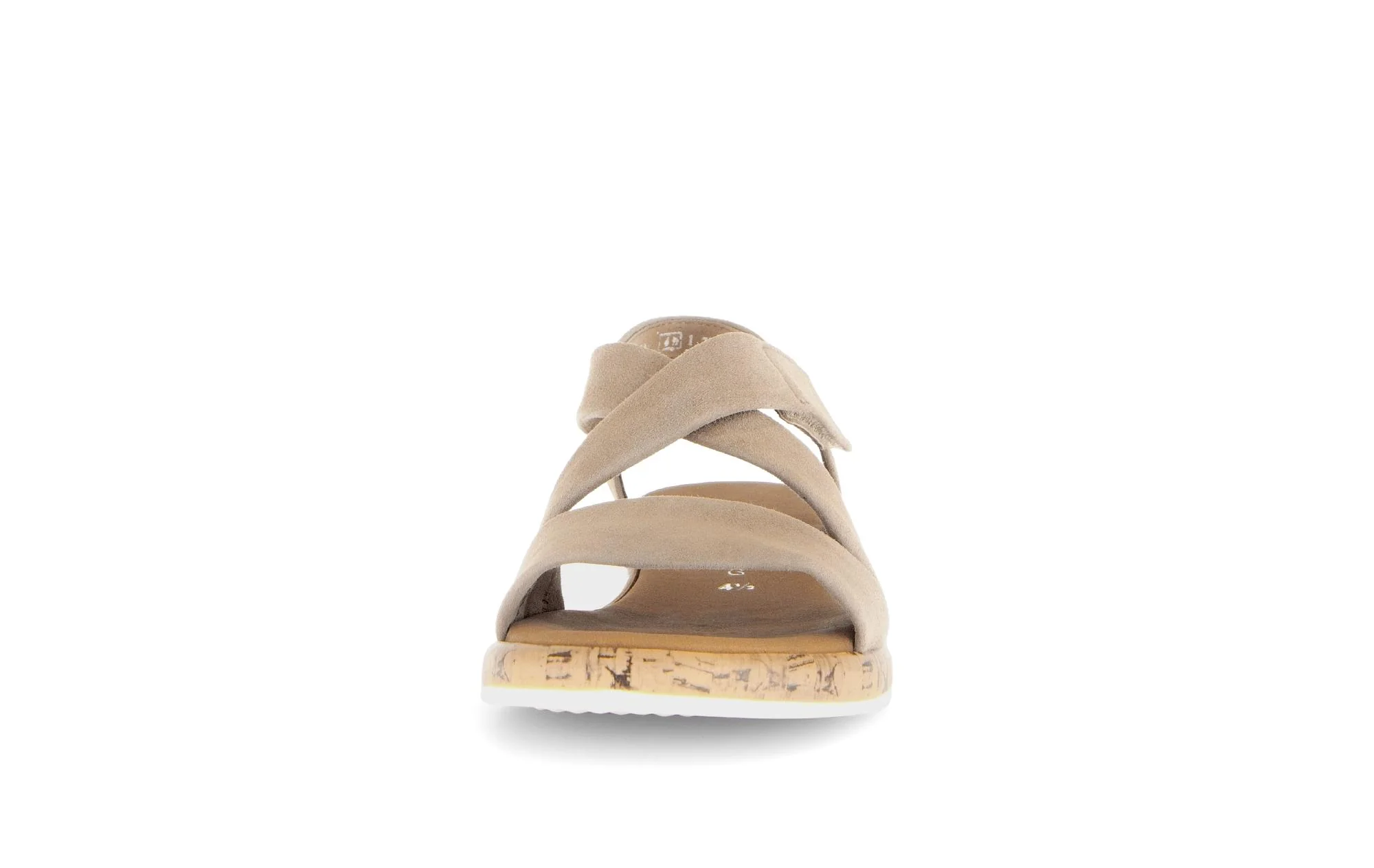 Sandales beiges en nubuck - Image 5