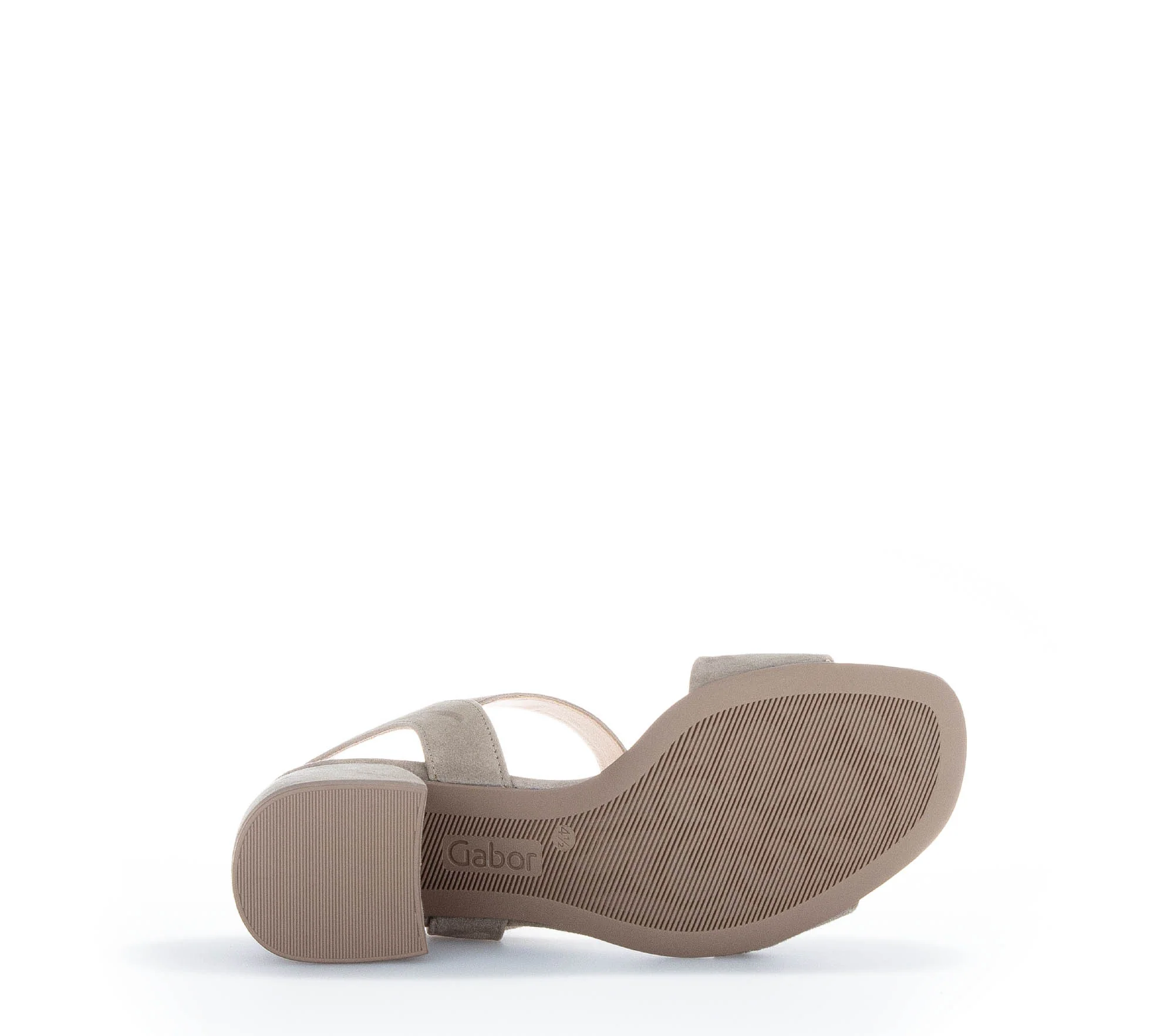 Sandales beiges en cuir - Image 6