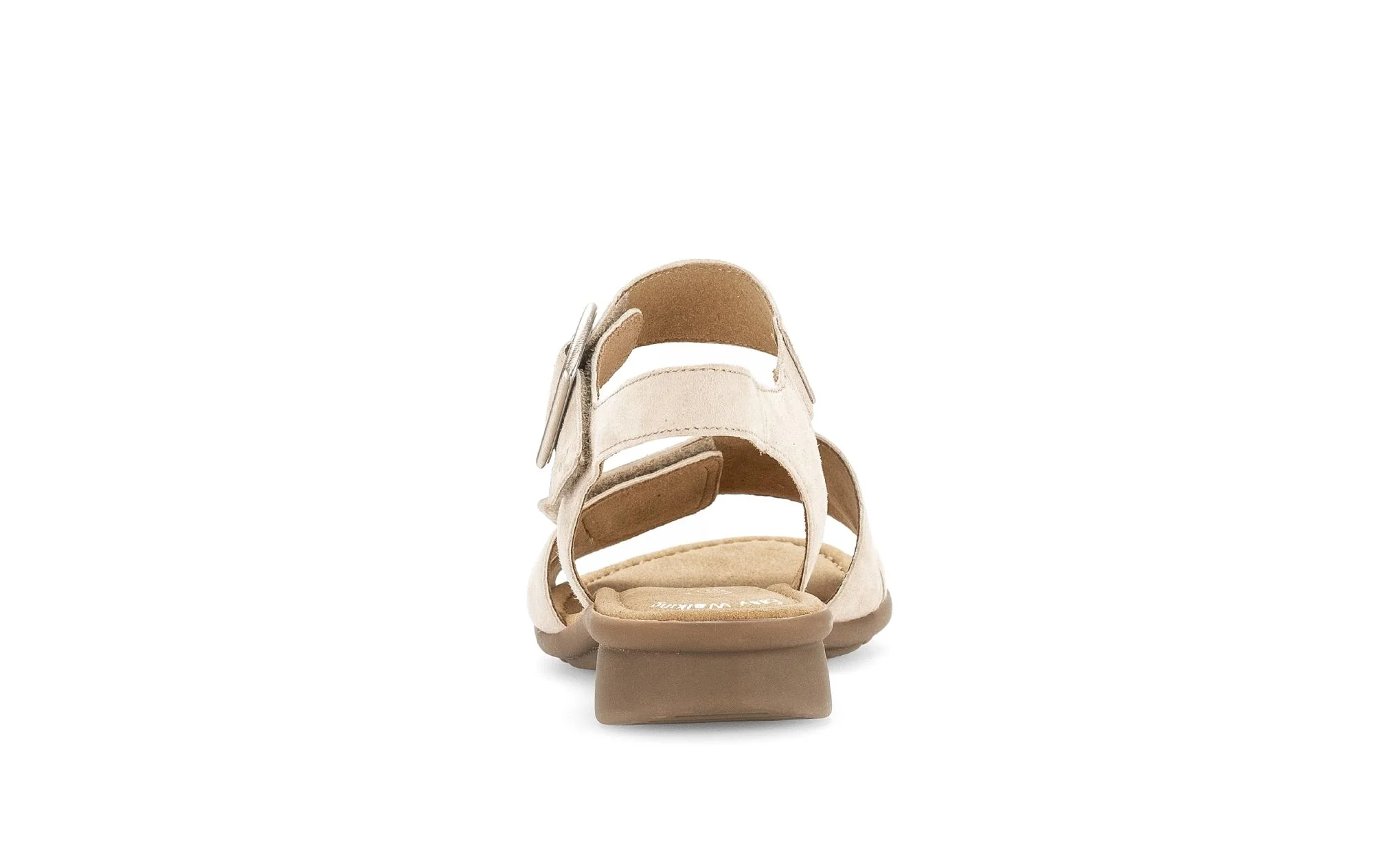 Sandales beiges en cuir - Image 4