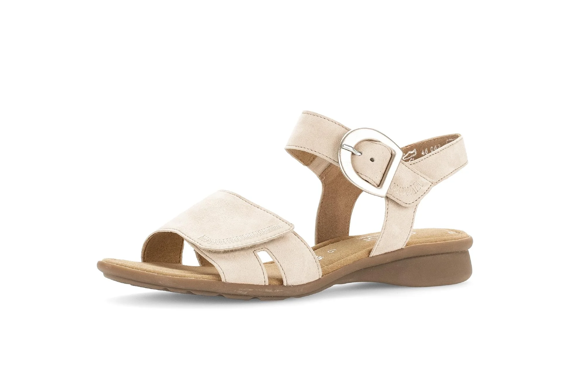 Sandales beiges en cuir - Image 6