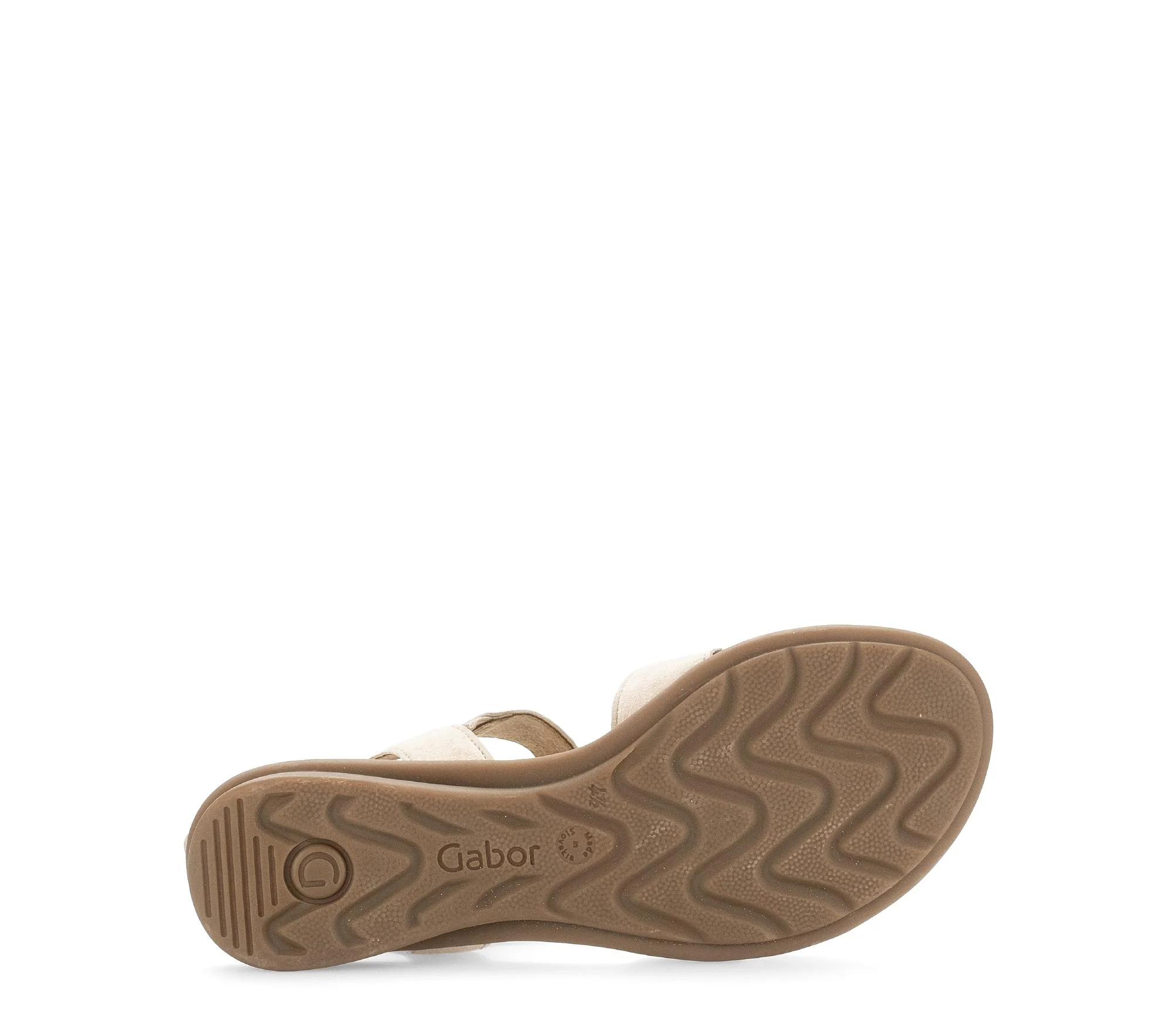 Sandales beiges en cuir - Image 7
