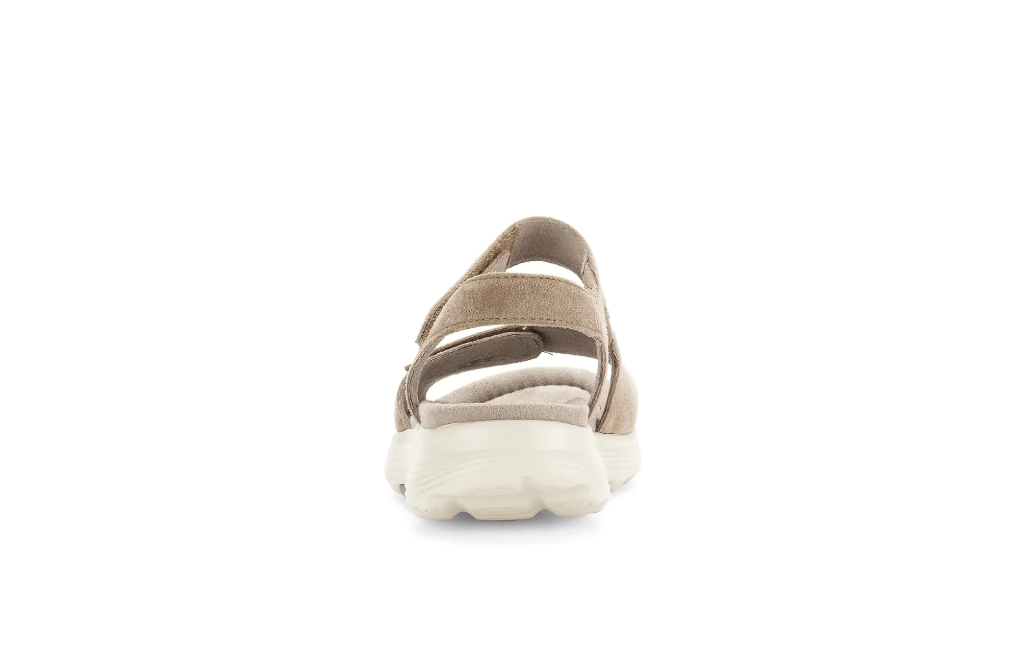 Sandales beiges en cuir - Image 4