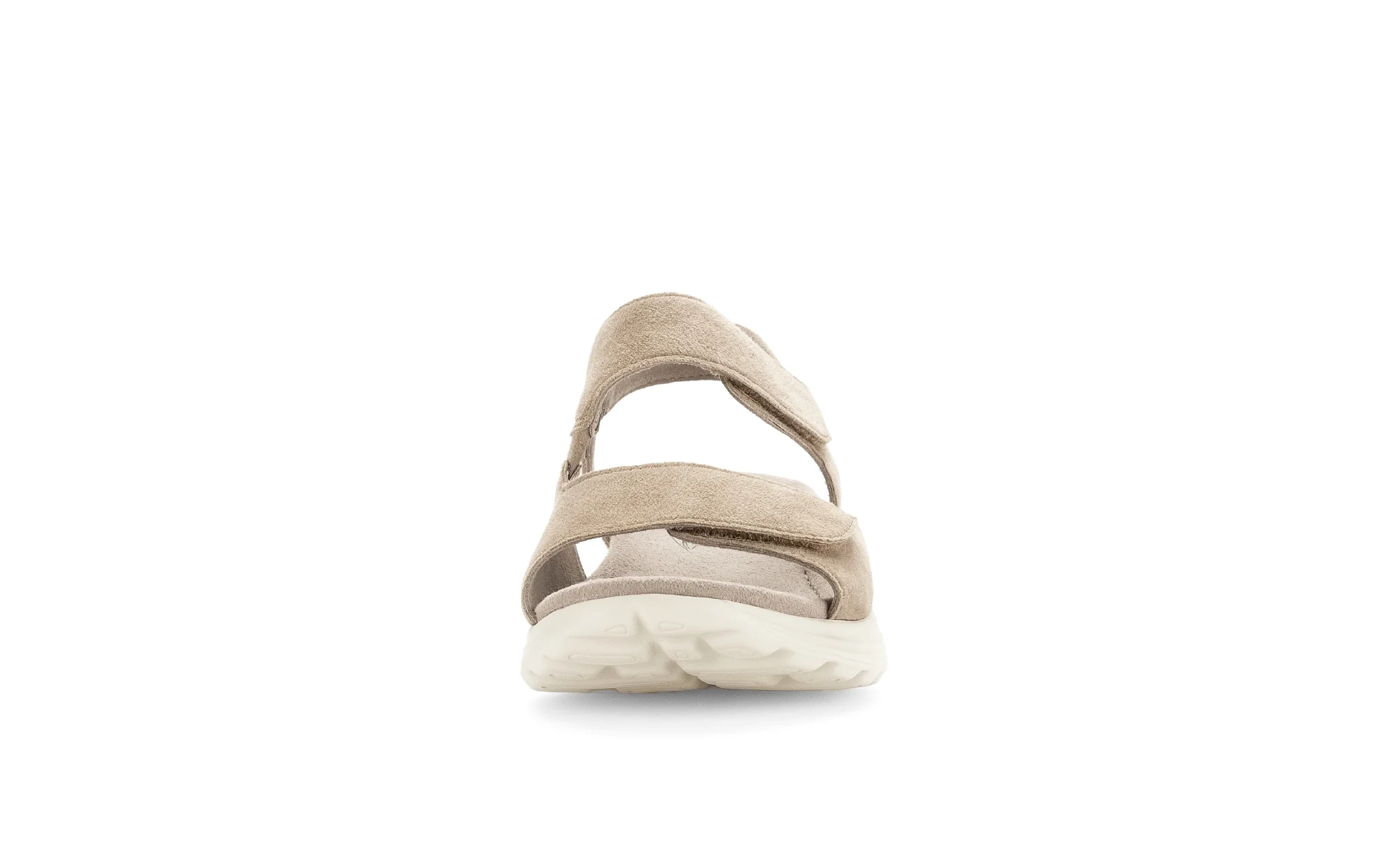 Sandales beiges en cuir - Image 5
