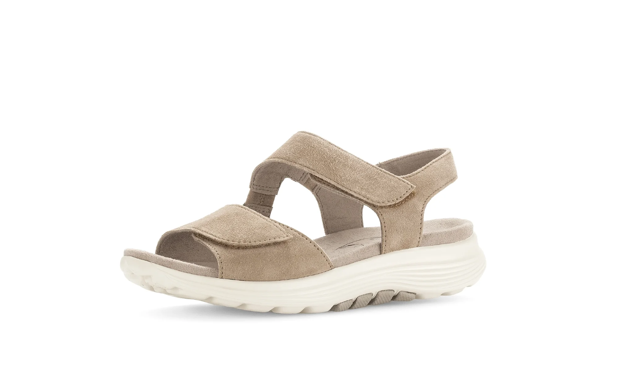 Sandales beiges en cuir - Image 6